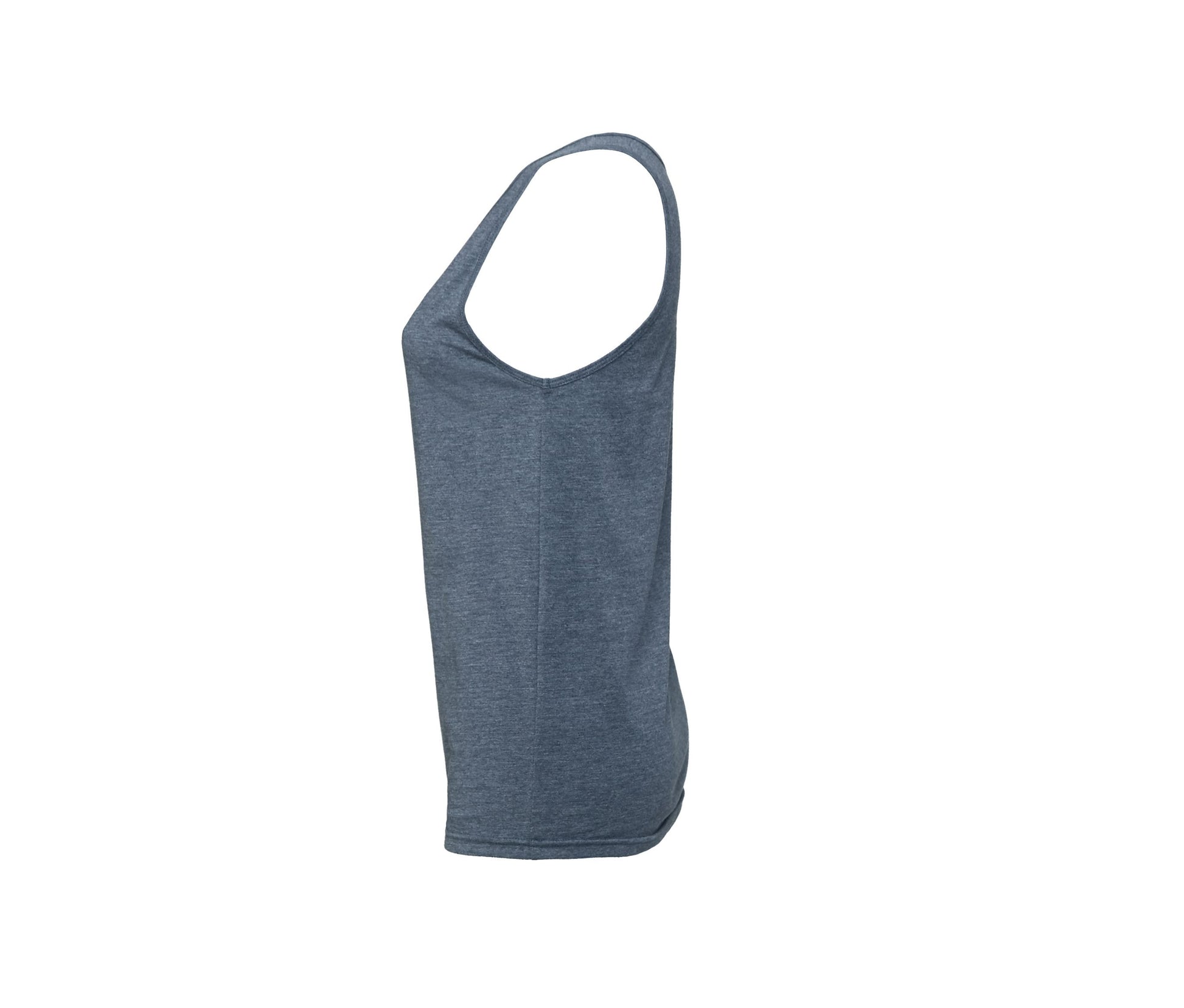 Débardeur Unisexe en Coton - Heather Navy