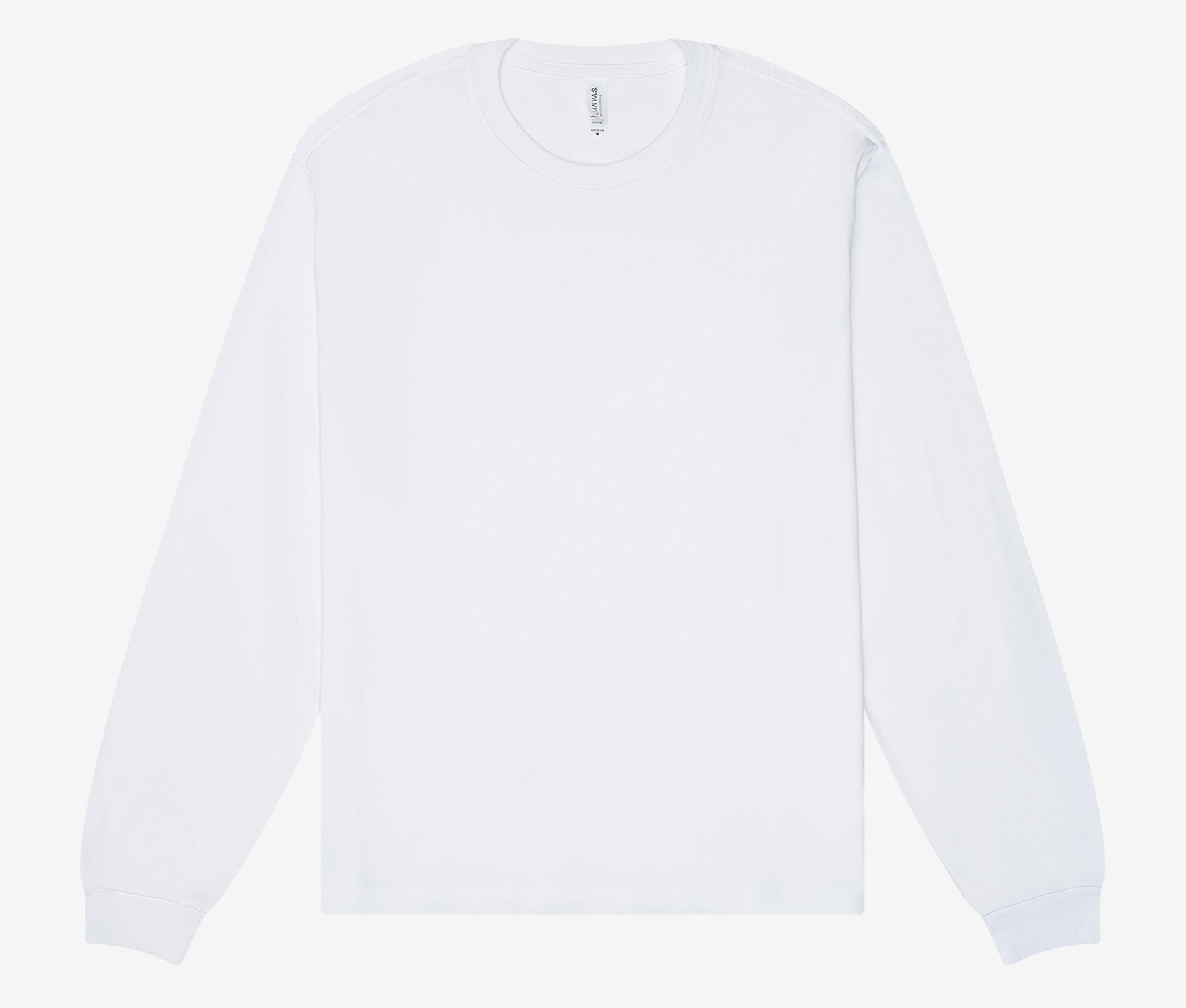 Tee-Shirt Unisexe Longues Manches - White