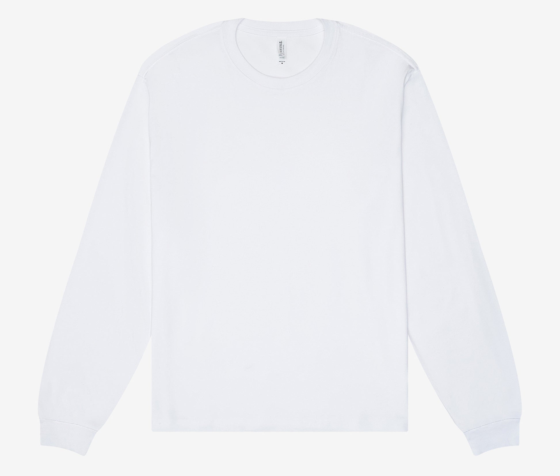 Tee-Shirt Unisexe Longues Manches - White