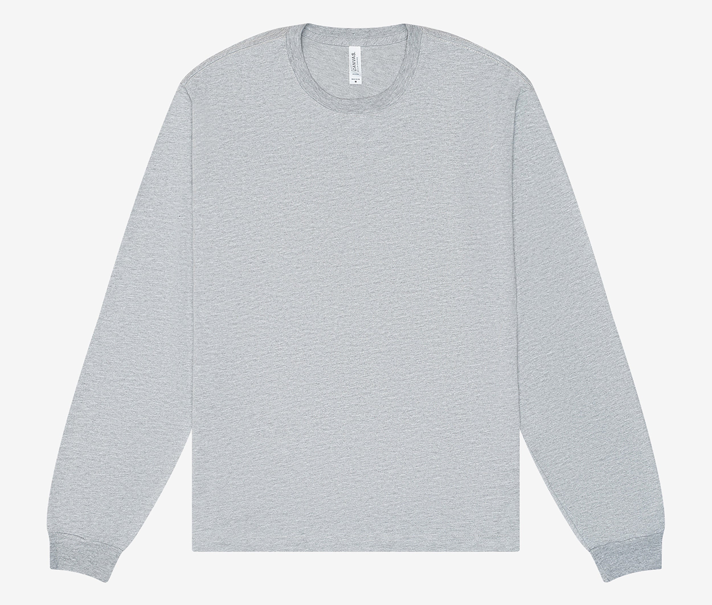 Tee-Shirt Unisexe Longues Manches - Athletic Heather
