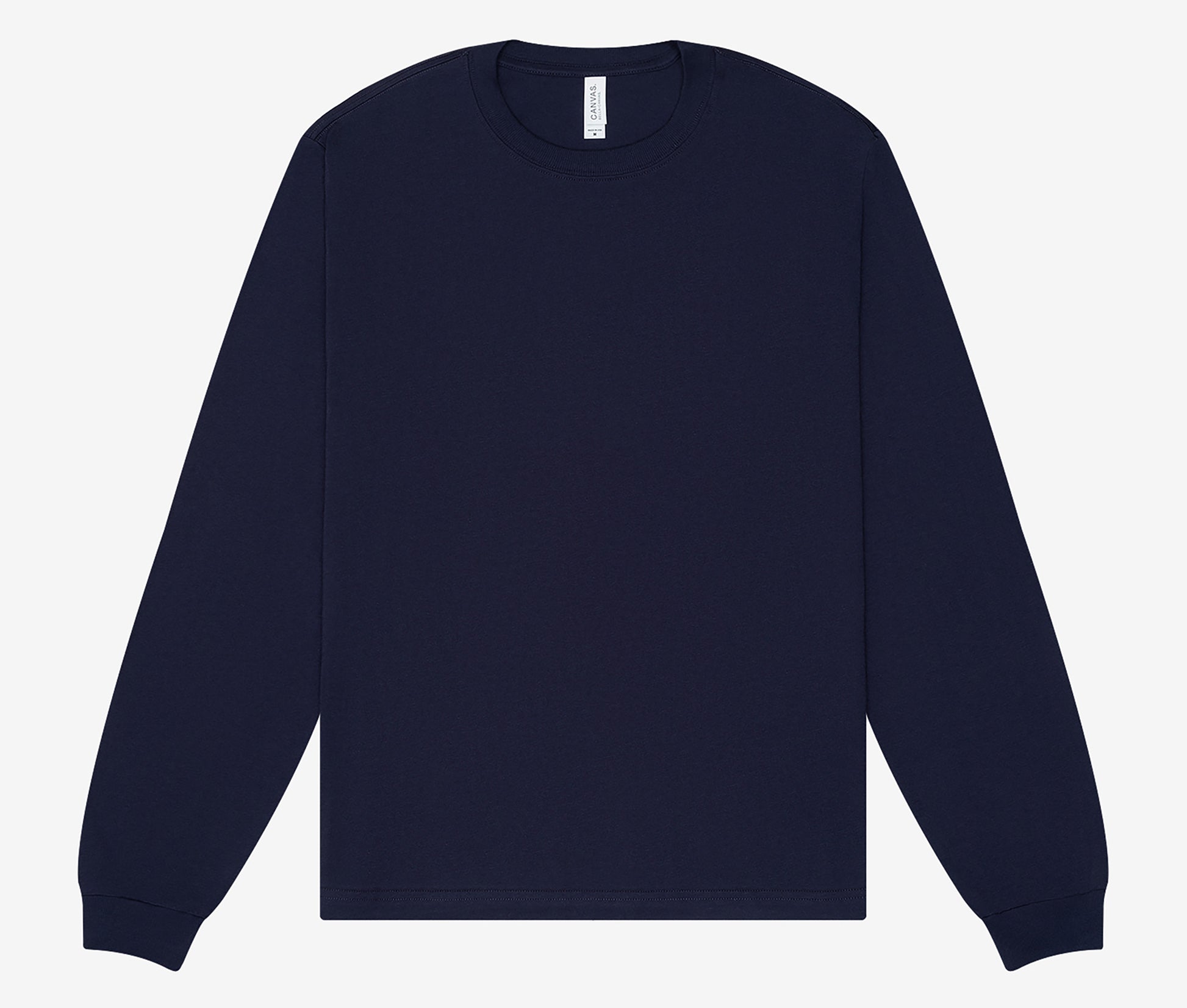 Tee-Shirt Unisexe Longues Manches - Navy