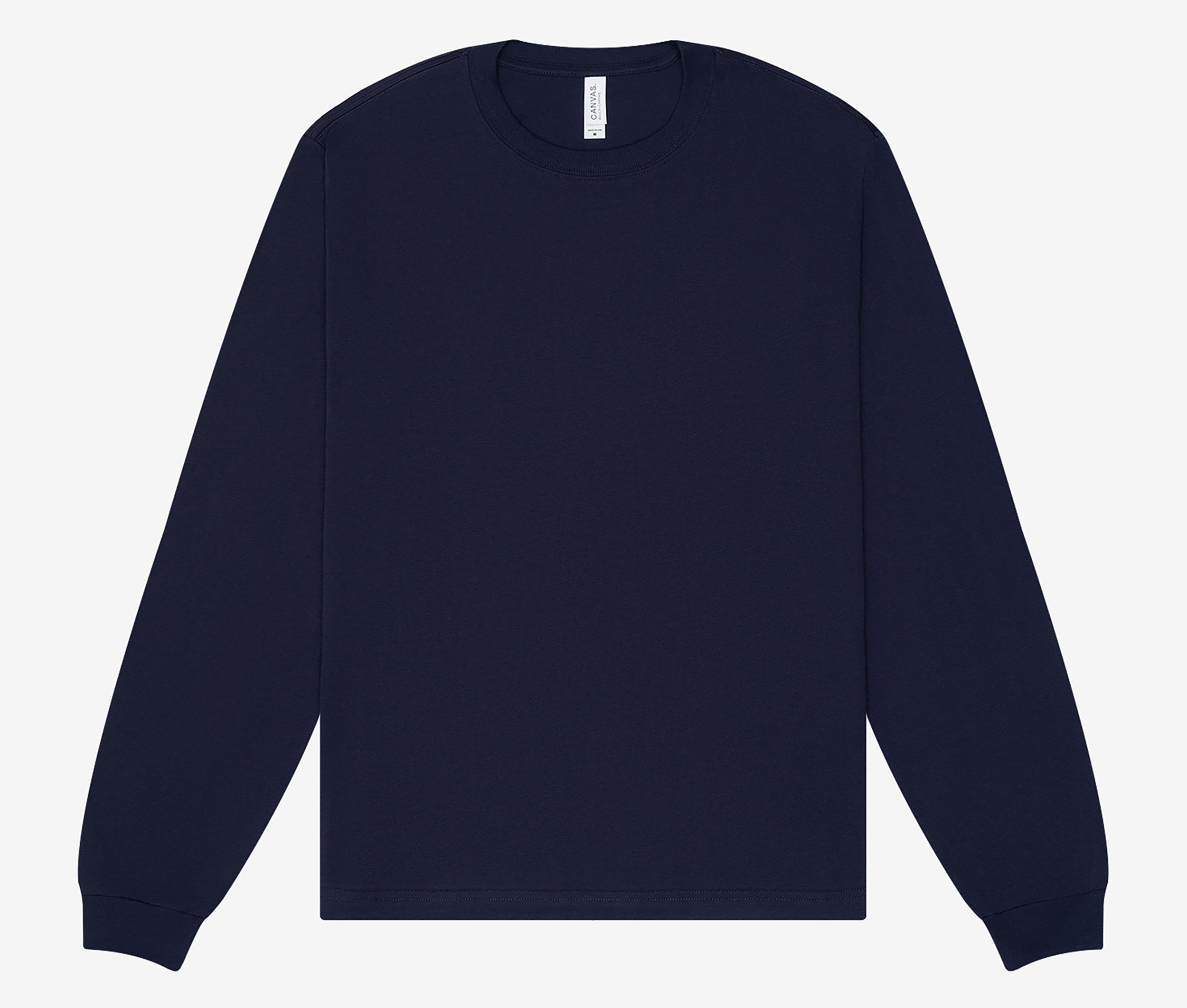 Tee-Shirt Unisexe Longues Manches - Navy
