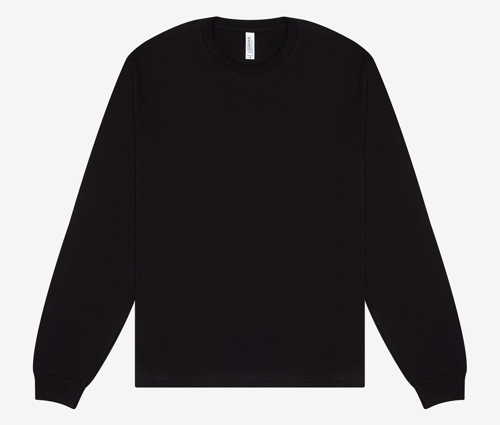 Tee-Shirt Unisexe Longues Manches - Black