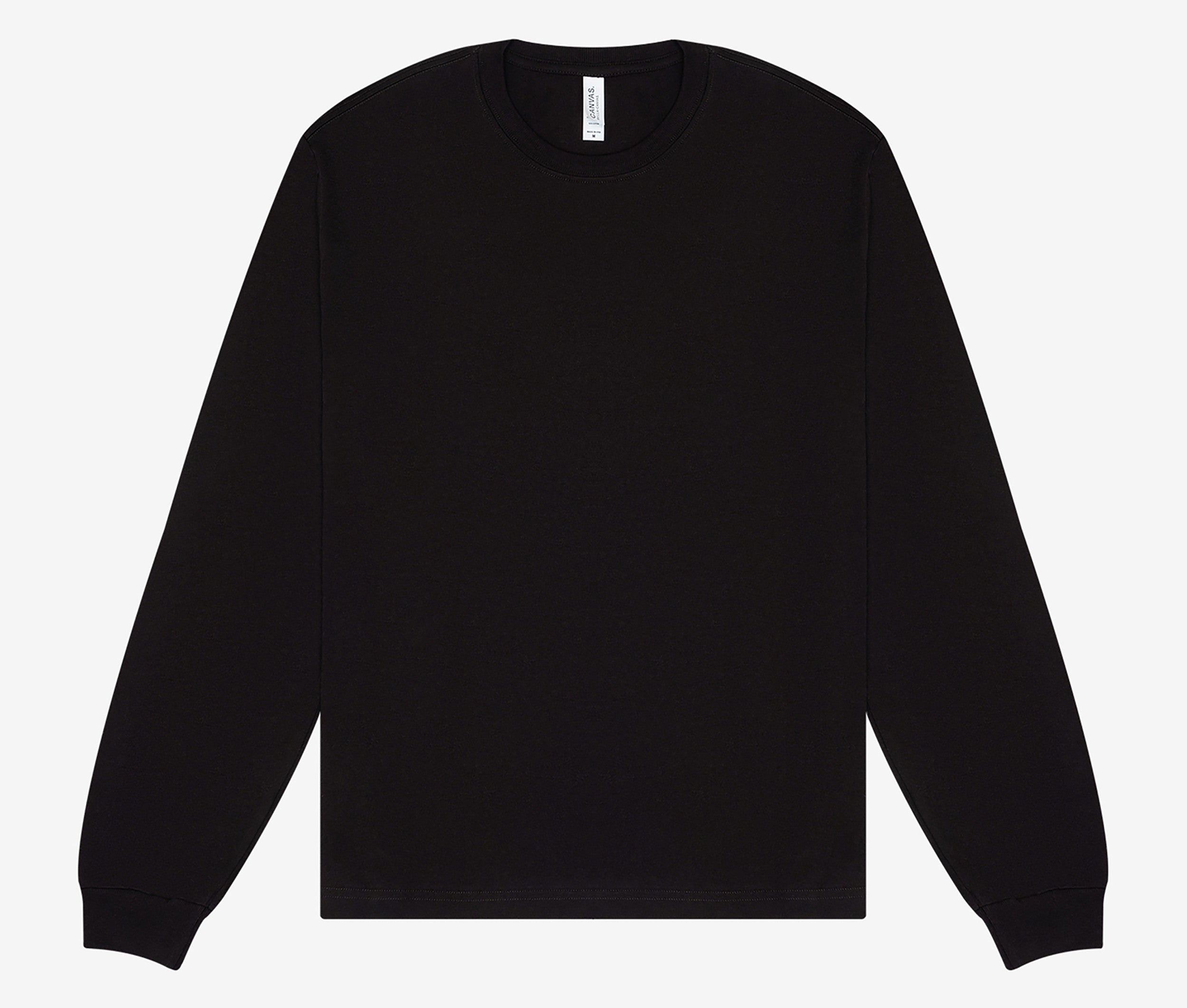 Tee-Shirt Unisexe Longues Manches - Black