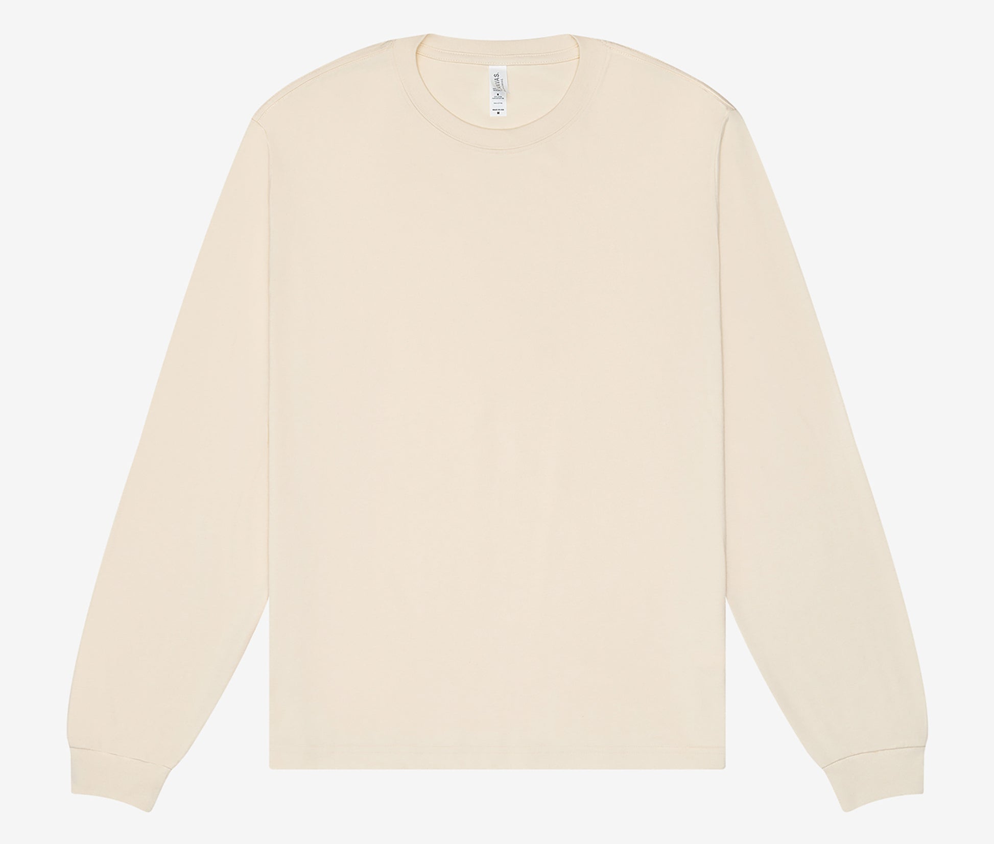 Tee-Shirt Unisexe Longues Manches - Natural