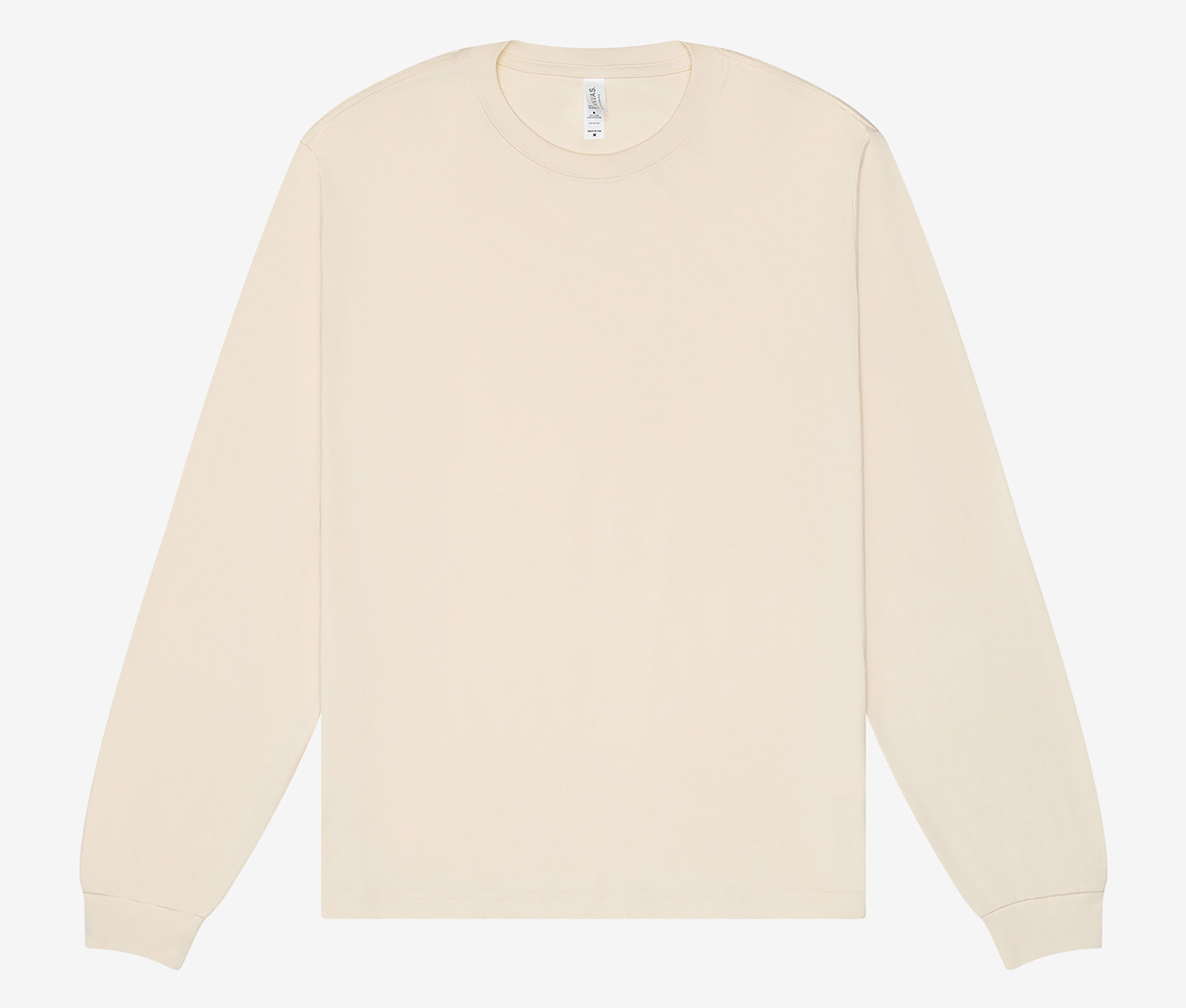 Tee-Shirt Unisexe Longues Manches - Natural