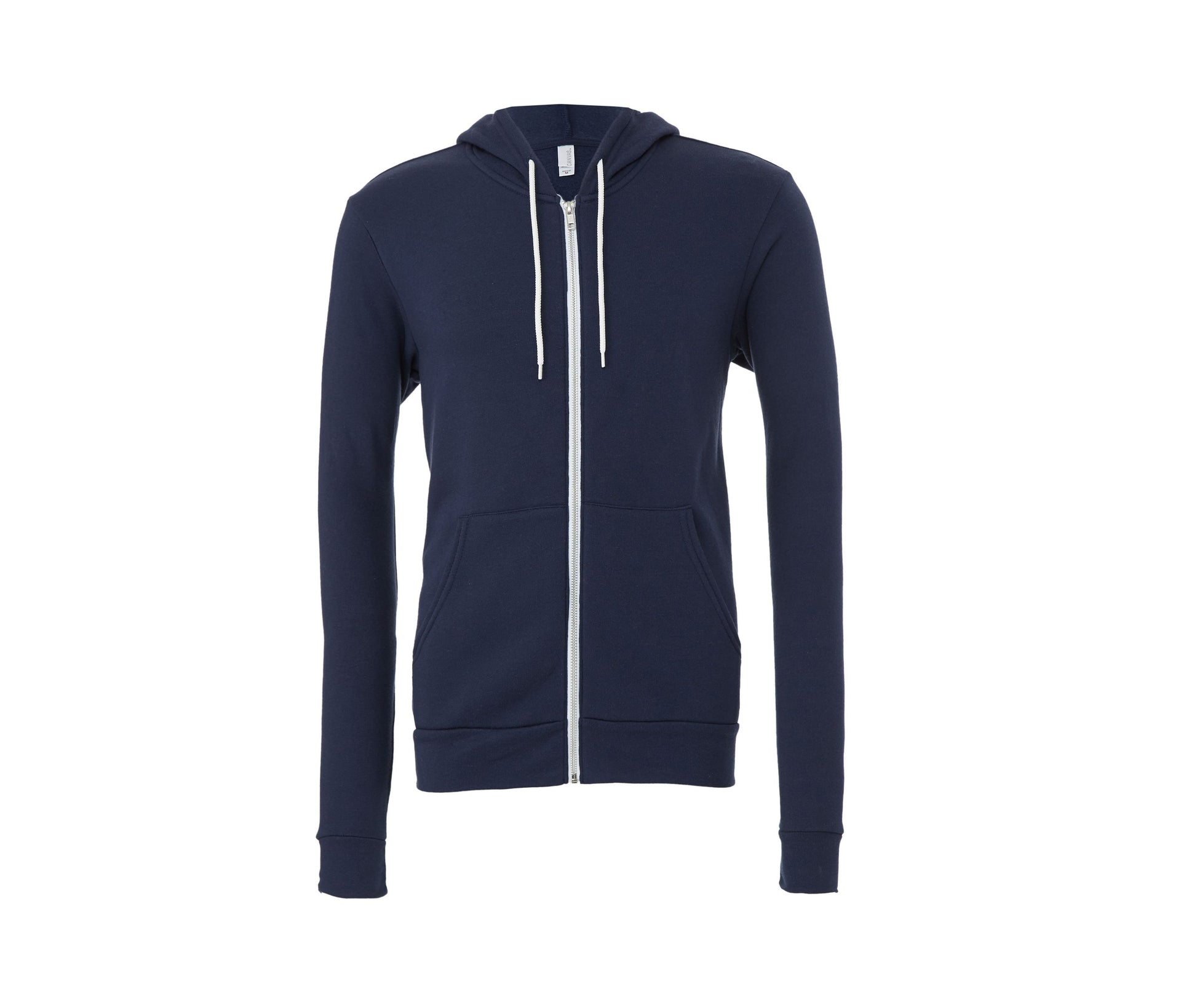 Sweat Capuche Zippé Unisexe - Navy