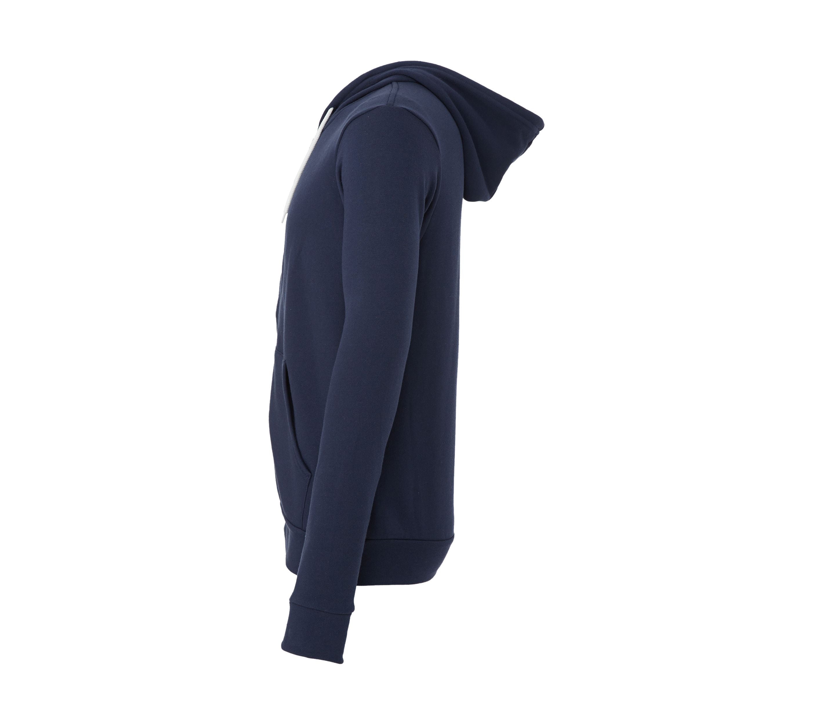 Sweat Capuche Zippé Unisexe - Navy