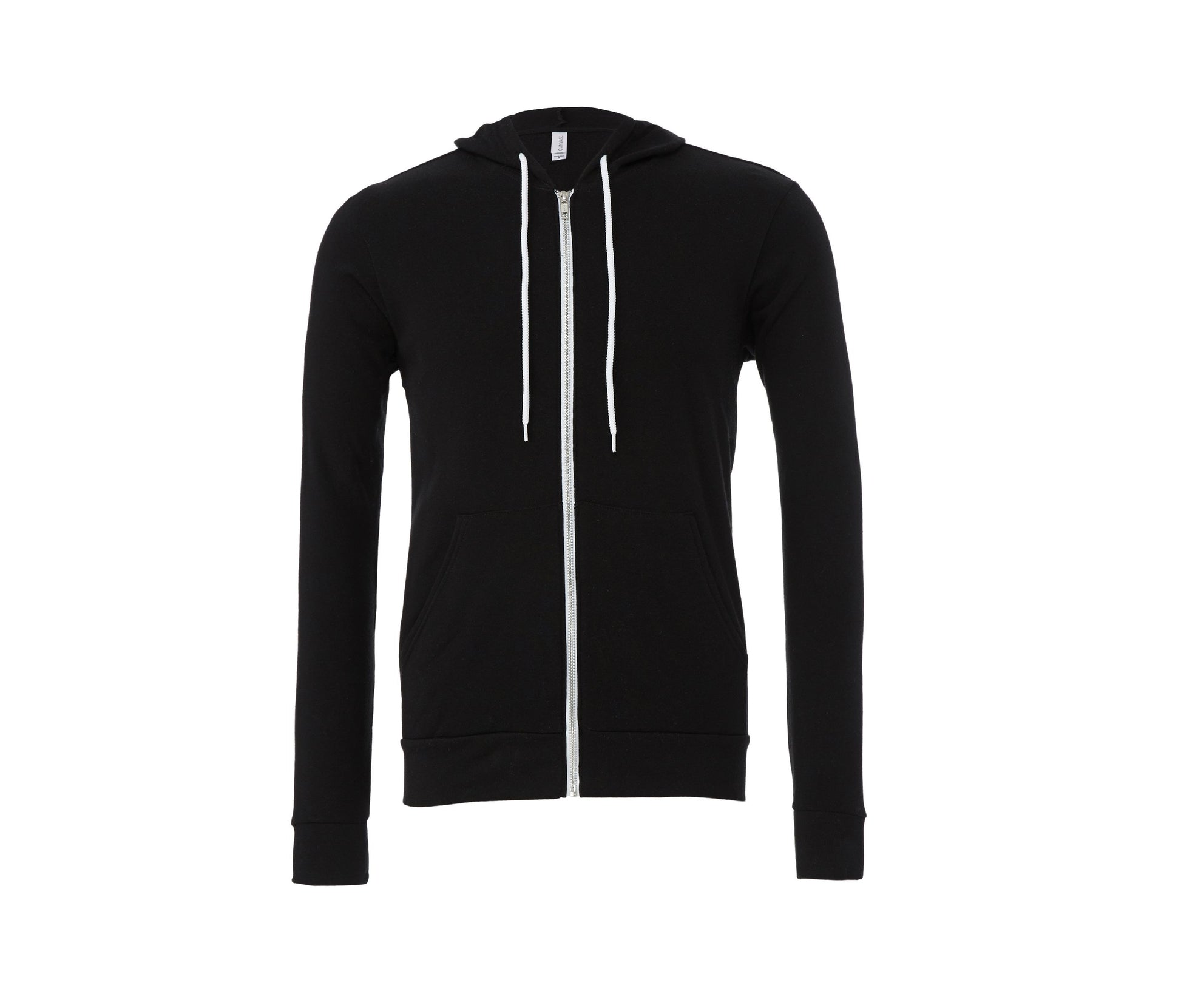 Sweat Capuche Zippé Unisexe - Black