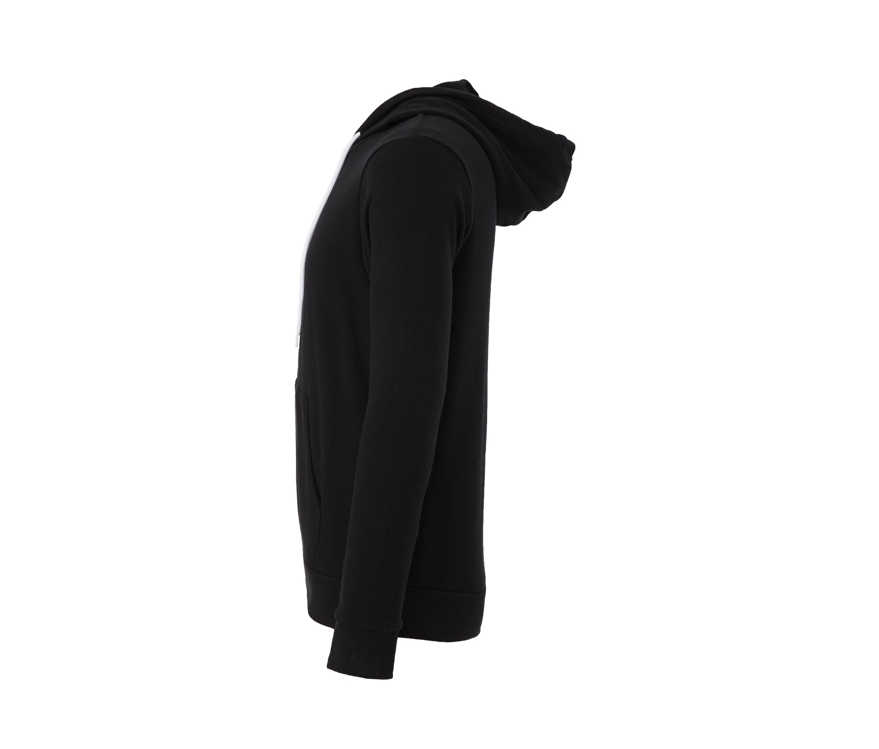 Sweat Capuche Zippé Unisexe - Black