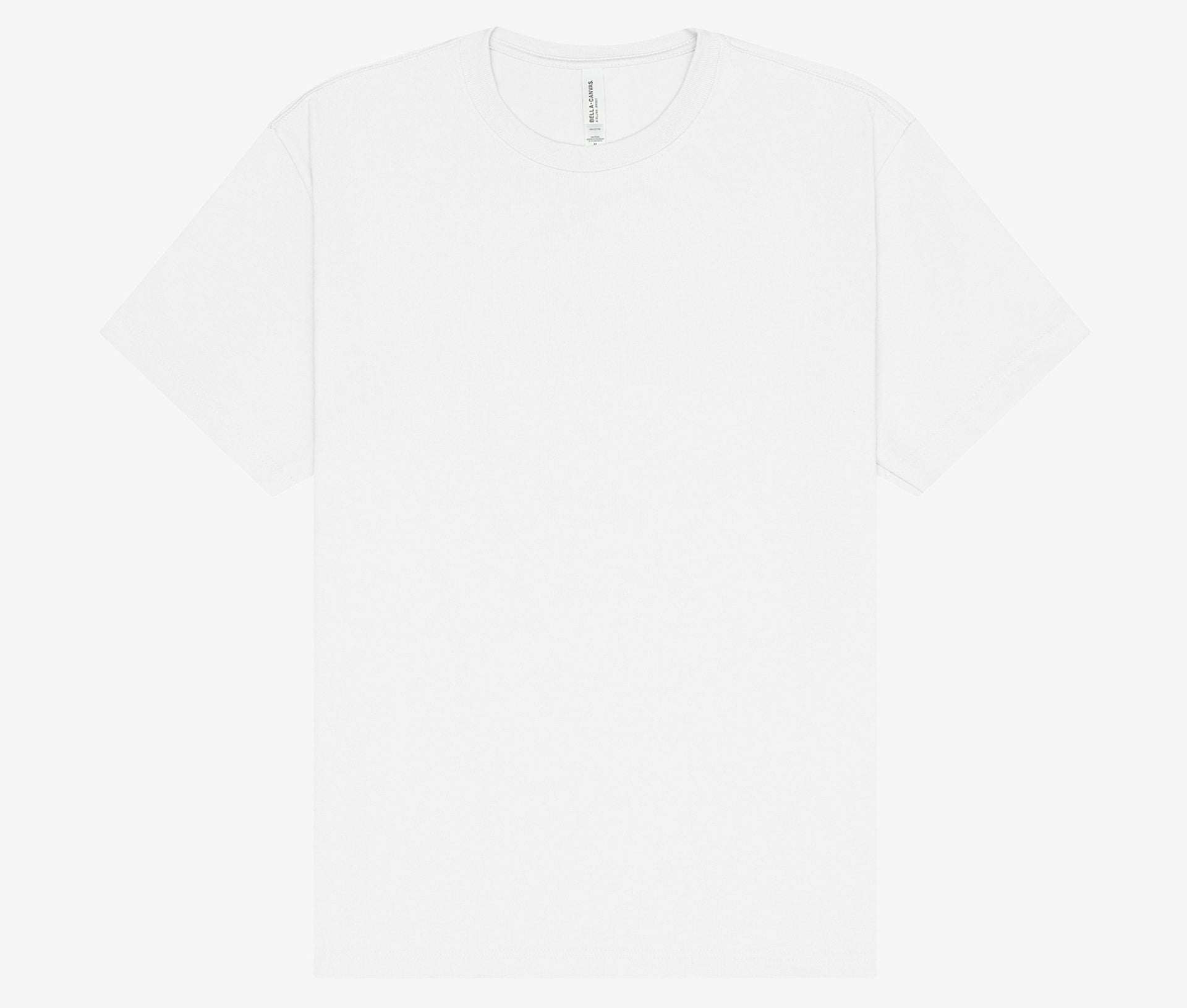 Unisex Short Sleeve Heavy Tee - White
