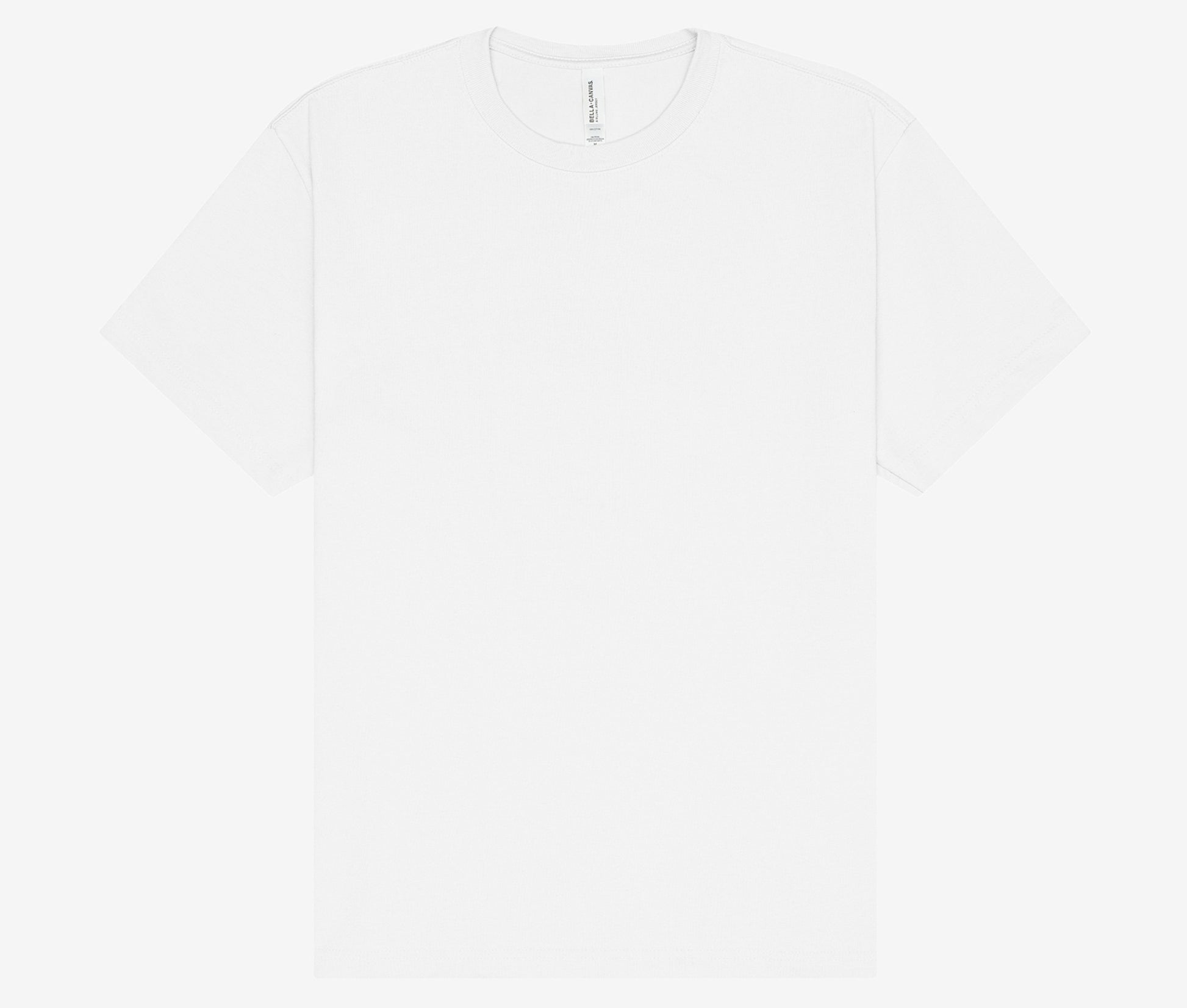 Unisex Short Sleeve Heavy Tee - White