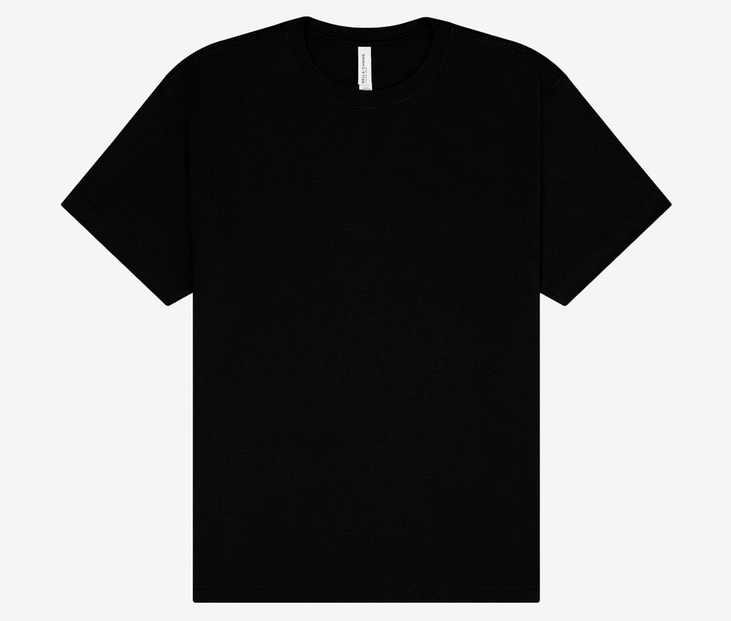 Unisex Short Sleeve Heavy Tee - Black