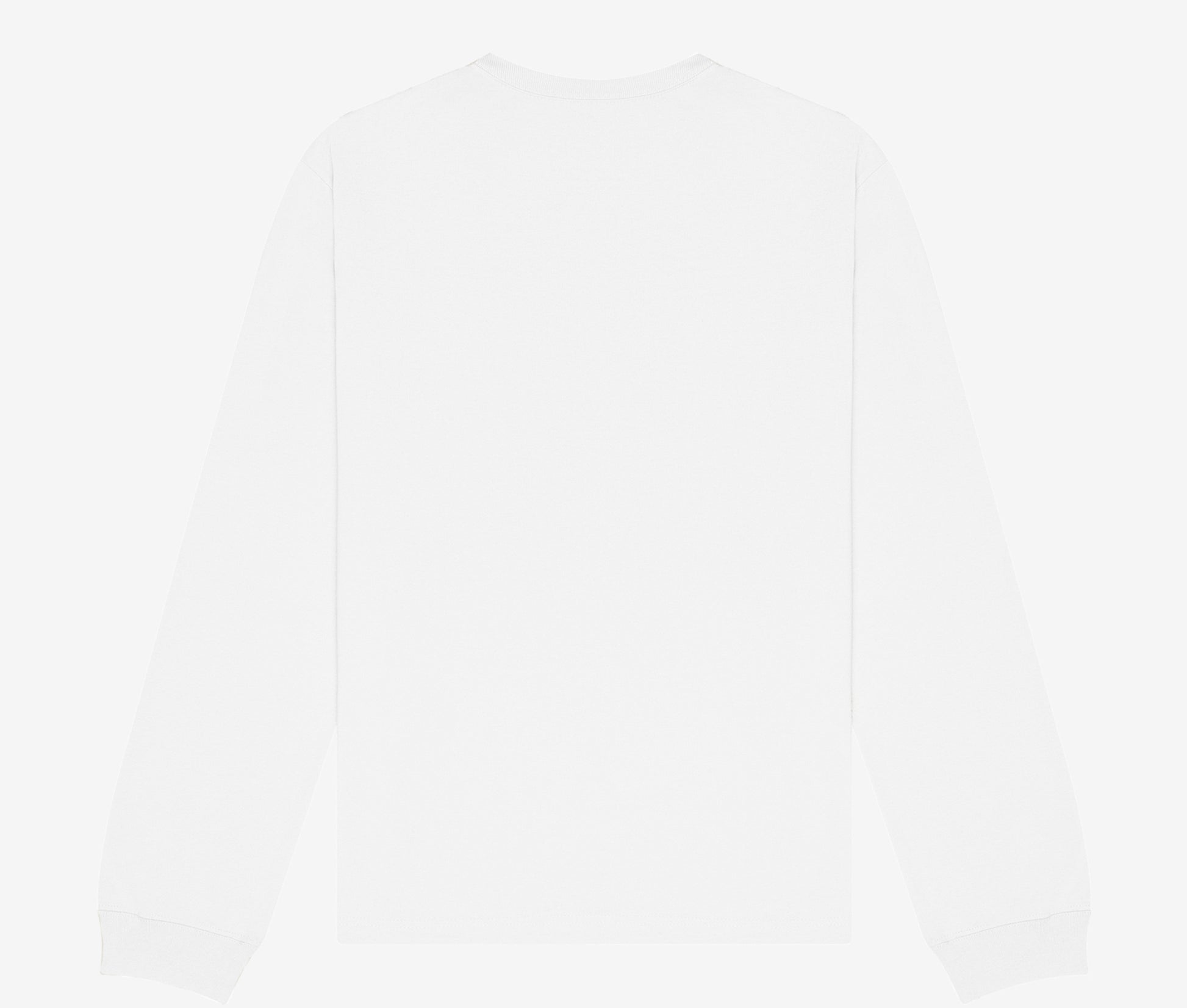 Tee-Shirt Unisexe Lourd  Manches Longues - White
