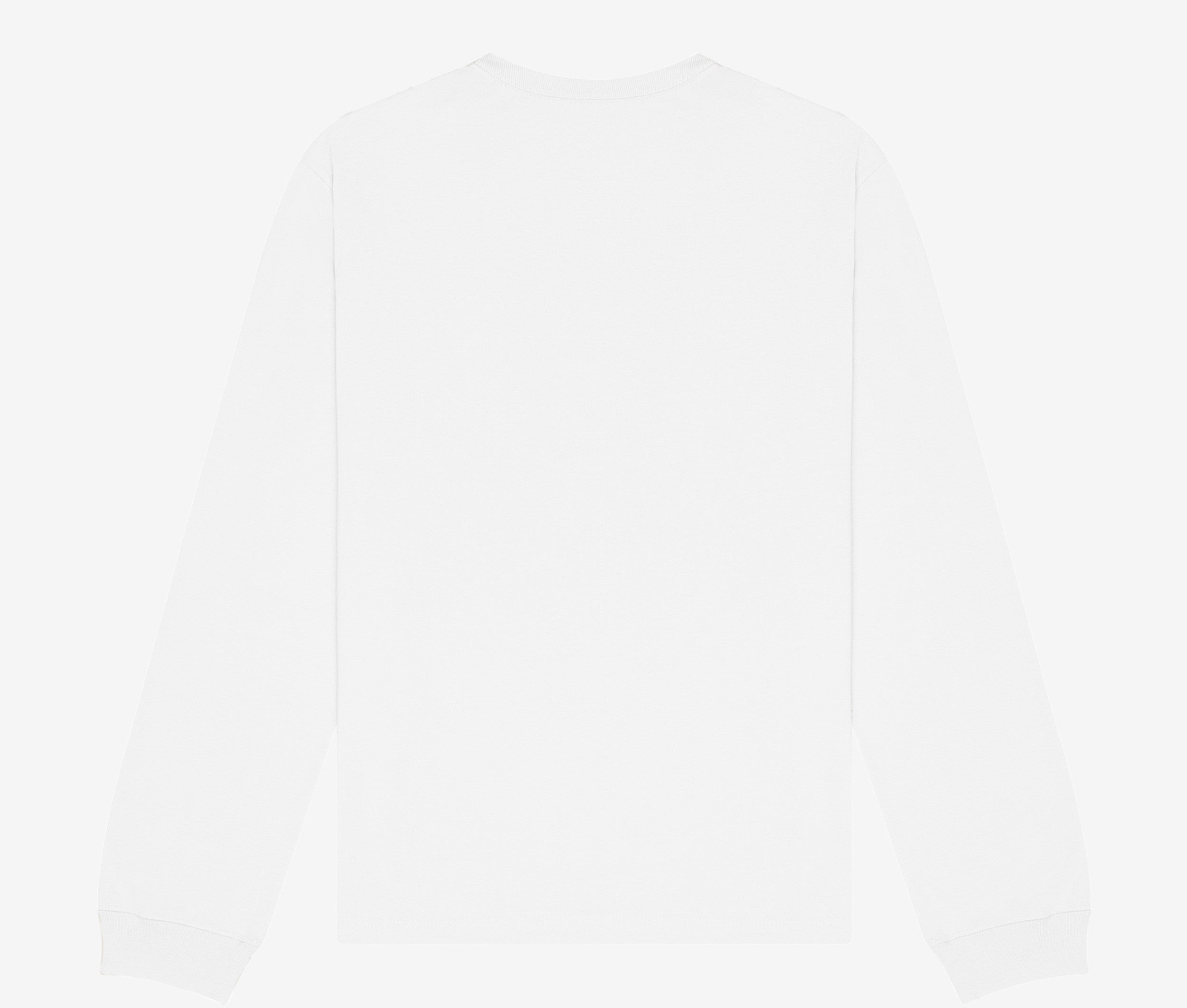 Tee-Shirt Unisexe Lourd  Manches Longues - White