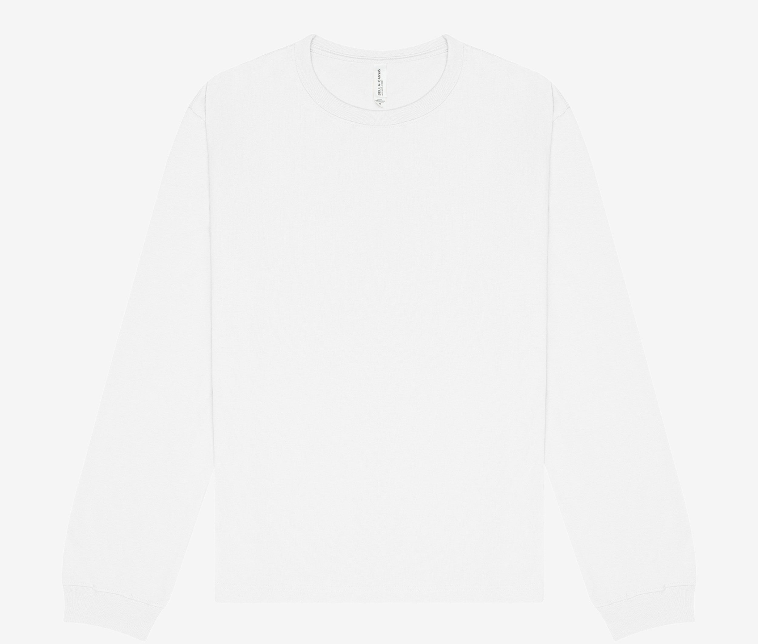 Tee-Shirt Unisexe Lourd  Manches Longues - White