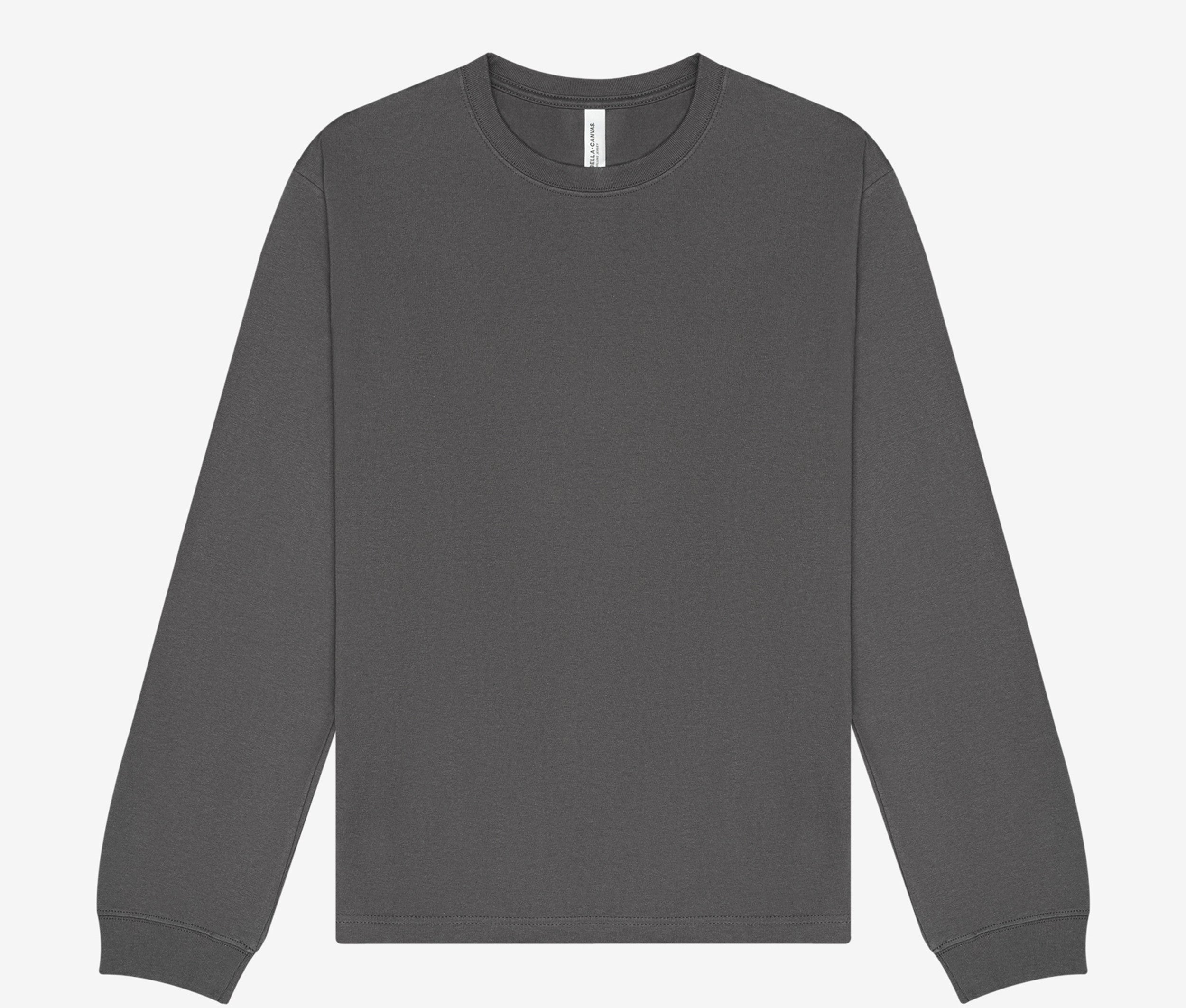 Tee-Shirt Unisexe Lourd  Manches Longues - Asphalt