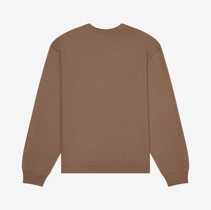 Sweat Unisexe Col Rond - Vintage Brown