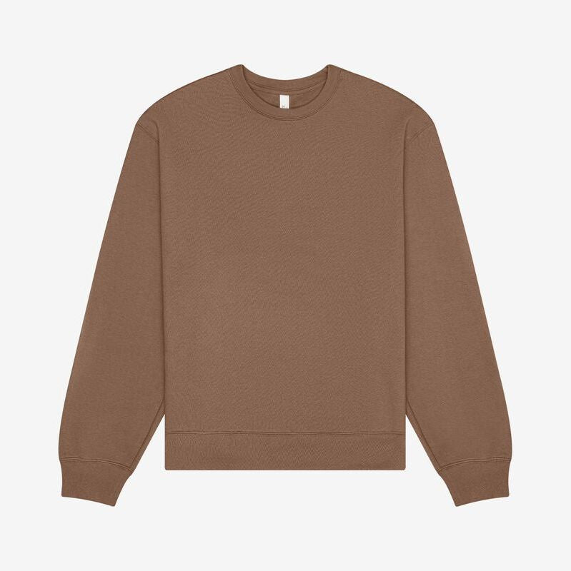 Sweat Unisexe Col Rond - Vintage Brown
