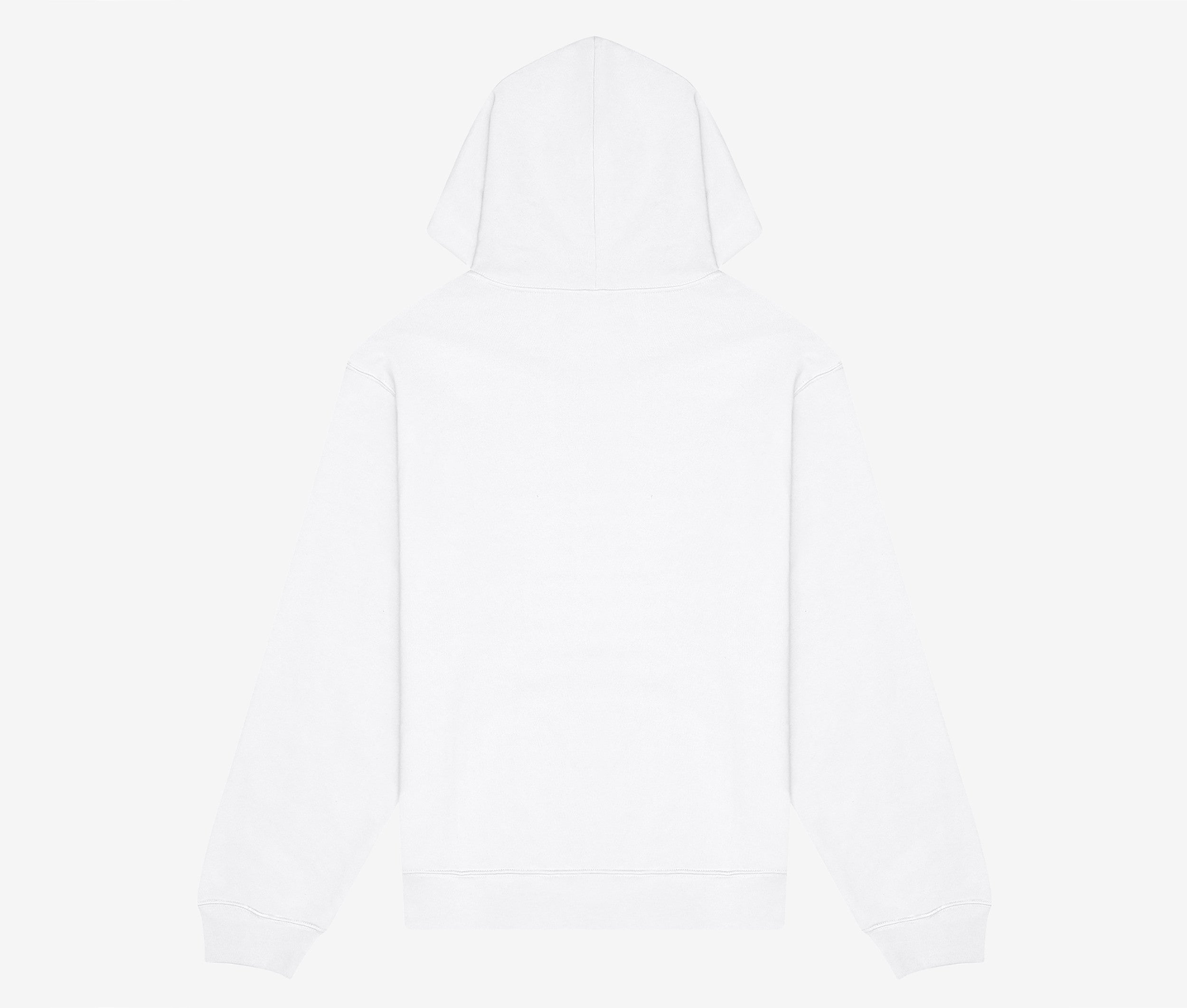 Sweat à Capuche Unisexe - White