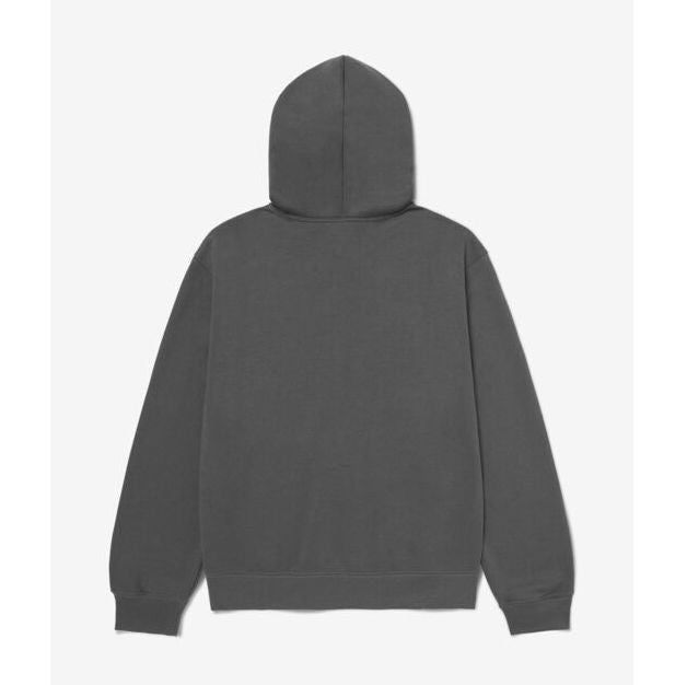 Sweat à Capuche Lourd Zippé - Asphalt