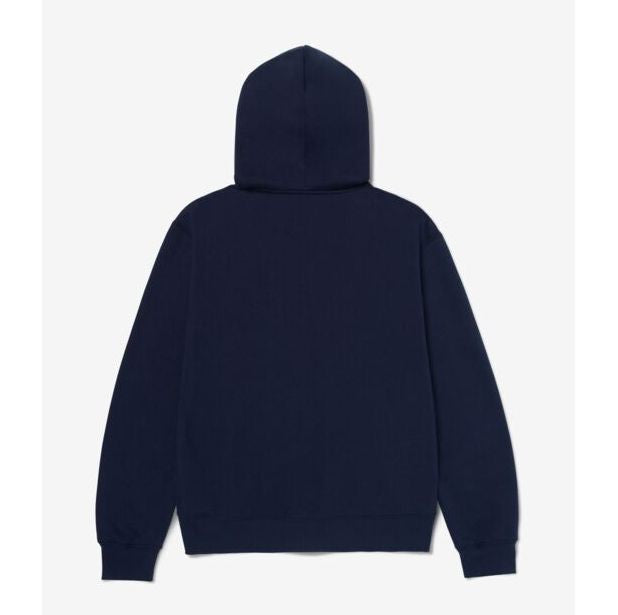 Sweat à Capuche Lourd Zippé - Navy
