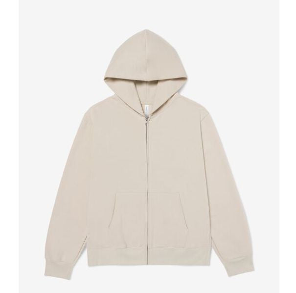 Sweat à Capuche Lourd Zippé - Dust