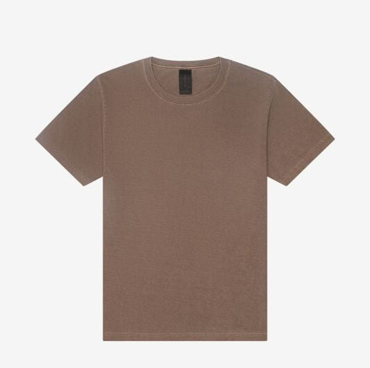 Tee-Shirt Lourd Délavé - Washed Cocoa