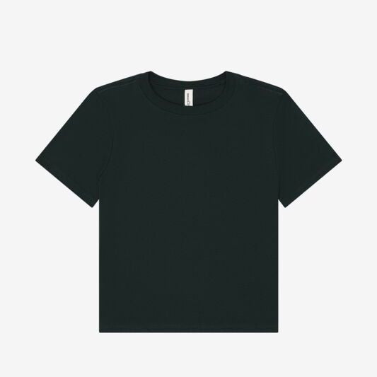 Tee-Shirt Femme Lourd Boxy - Forest