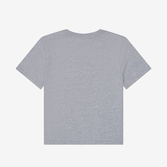 Tee-Shirt Femme Lourd Boxy - Athletic Heather