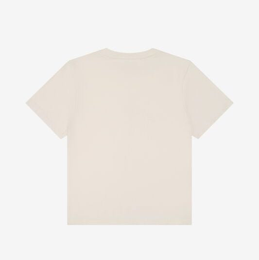 Tee-Shirt Femme Lourd Boxy - Vintage White