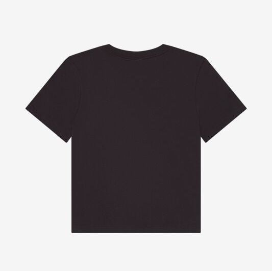 Tee-Shirt Femme Lourd Boxy - Dark Grey