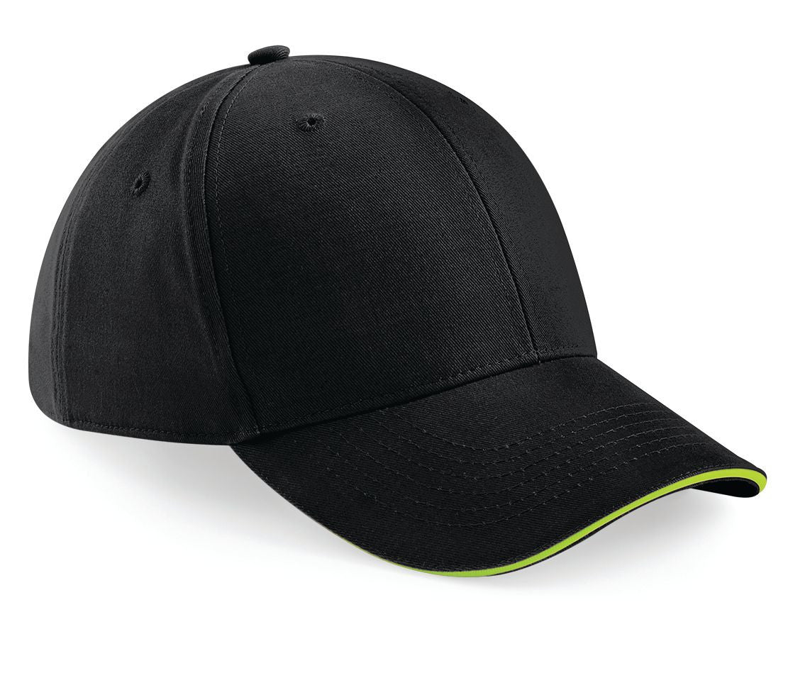 Casquette de Sport - Black/lime