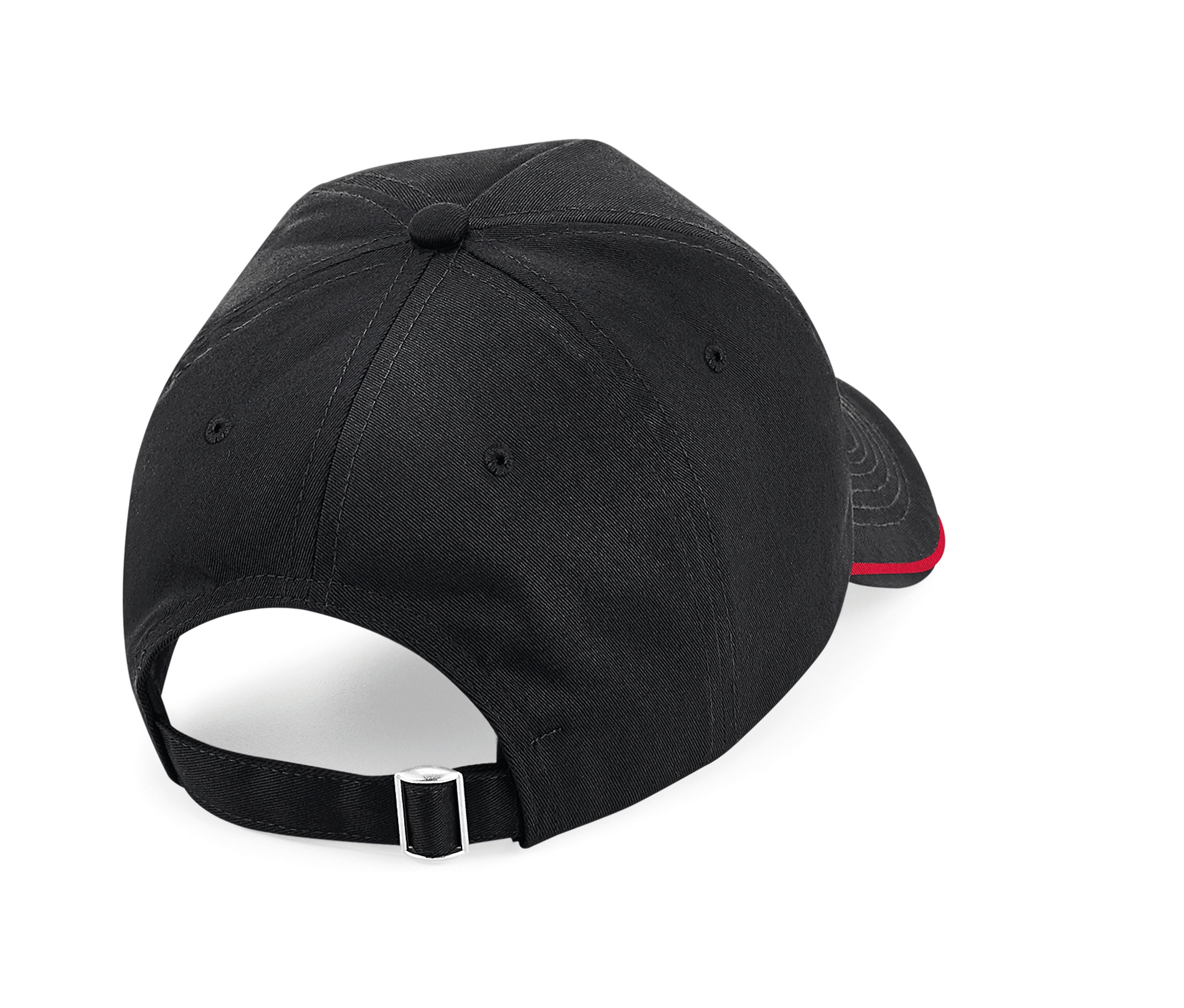 Casquette Authentic Visière Passepoilée - Black/classic Red