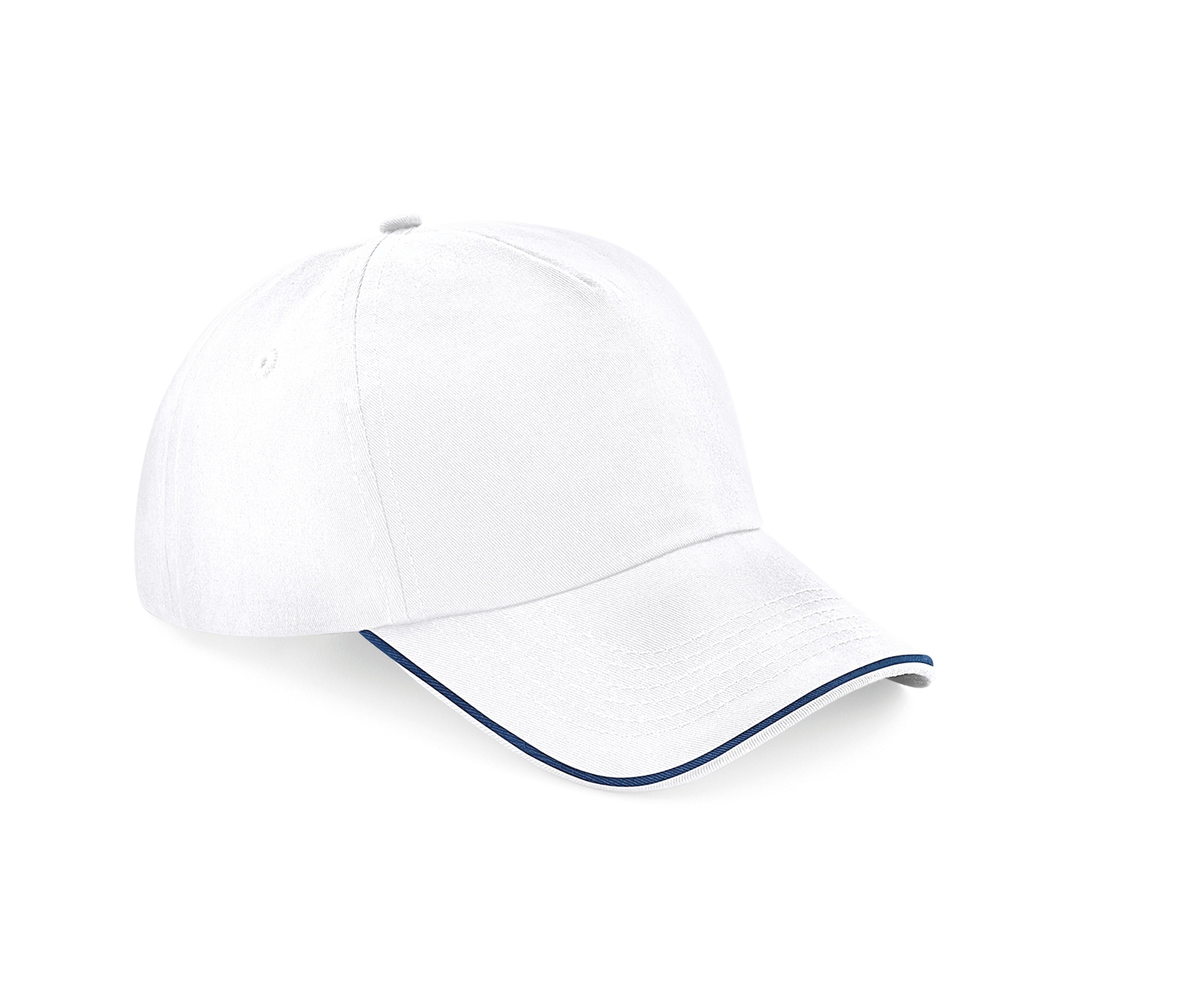 Casquette Authentic Visière Passepoilée - White/french Navy