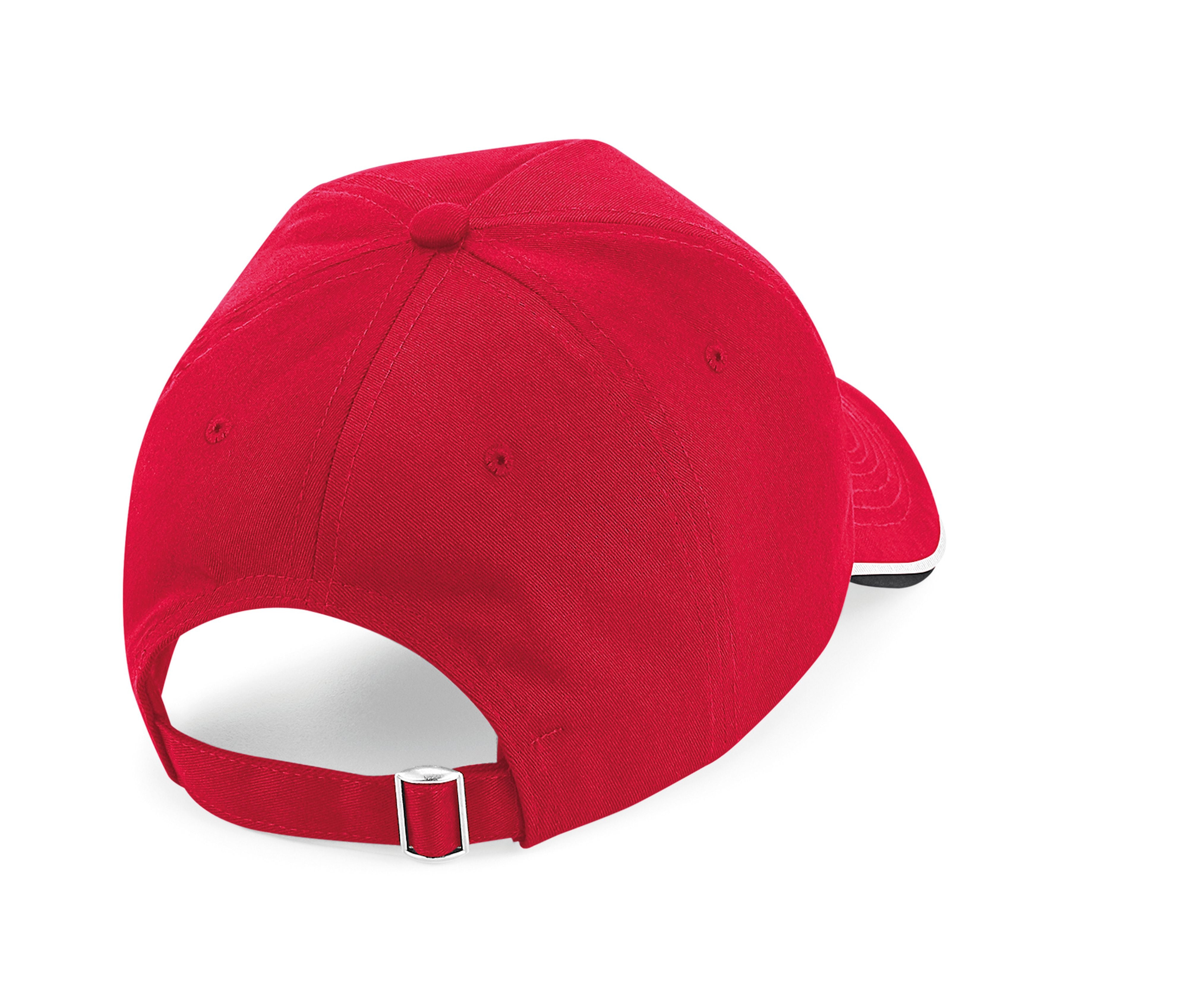 Casquette Authentic Visière Passepoilée - Classic Red/black/white