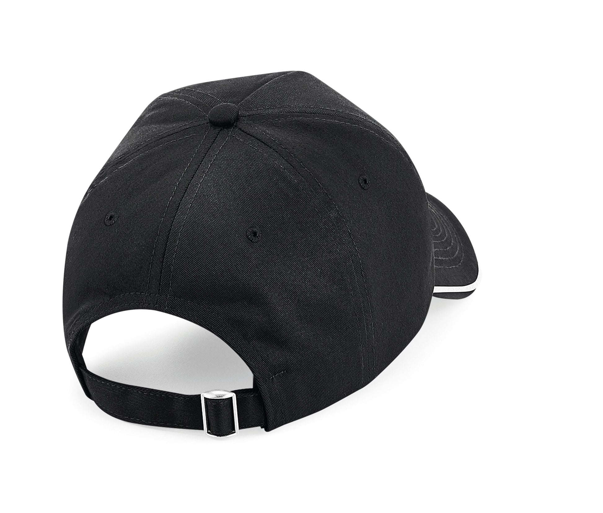 Casquette Authentic Visière Passepoilée - Black/white