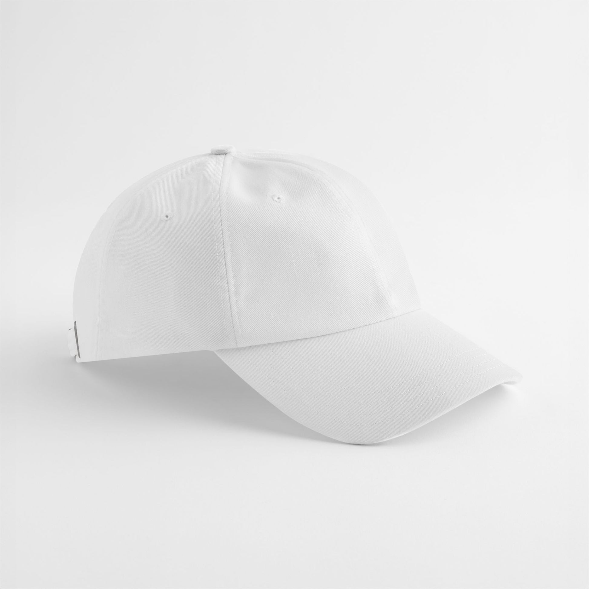 Casquette 6 Pans en Coton Organique - White