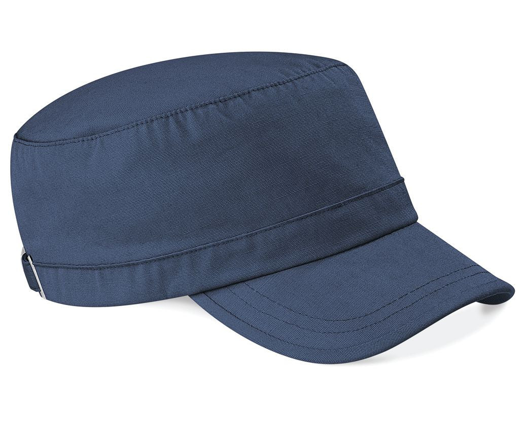 Casquette Armée Coton en Lourd Délavé - Navy