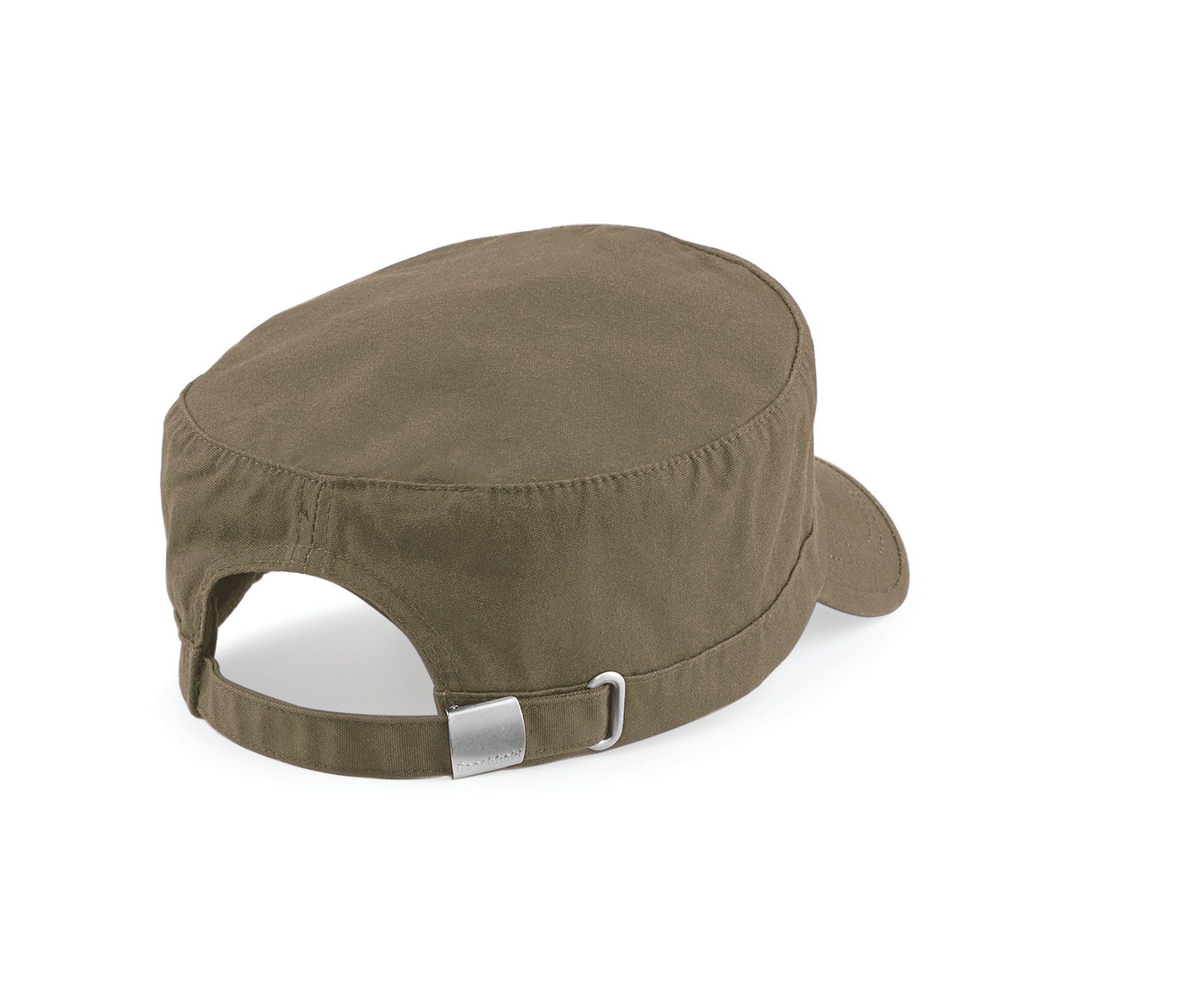 Casquette Armée Coton en Lourd Délavé - Olive