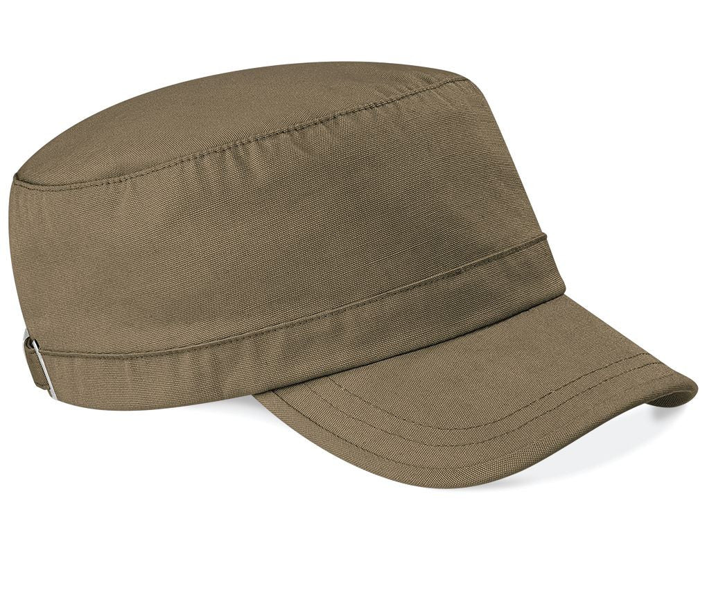 Casquette Armée Coton en Lourd Délavé - Khaki