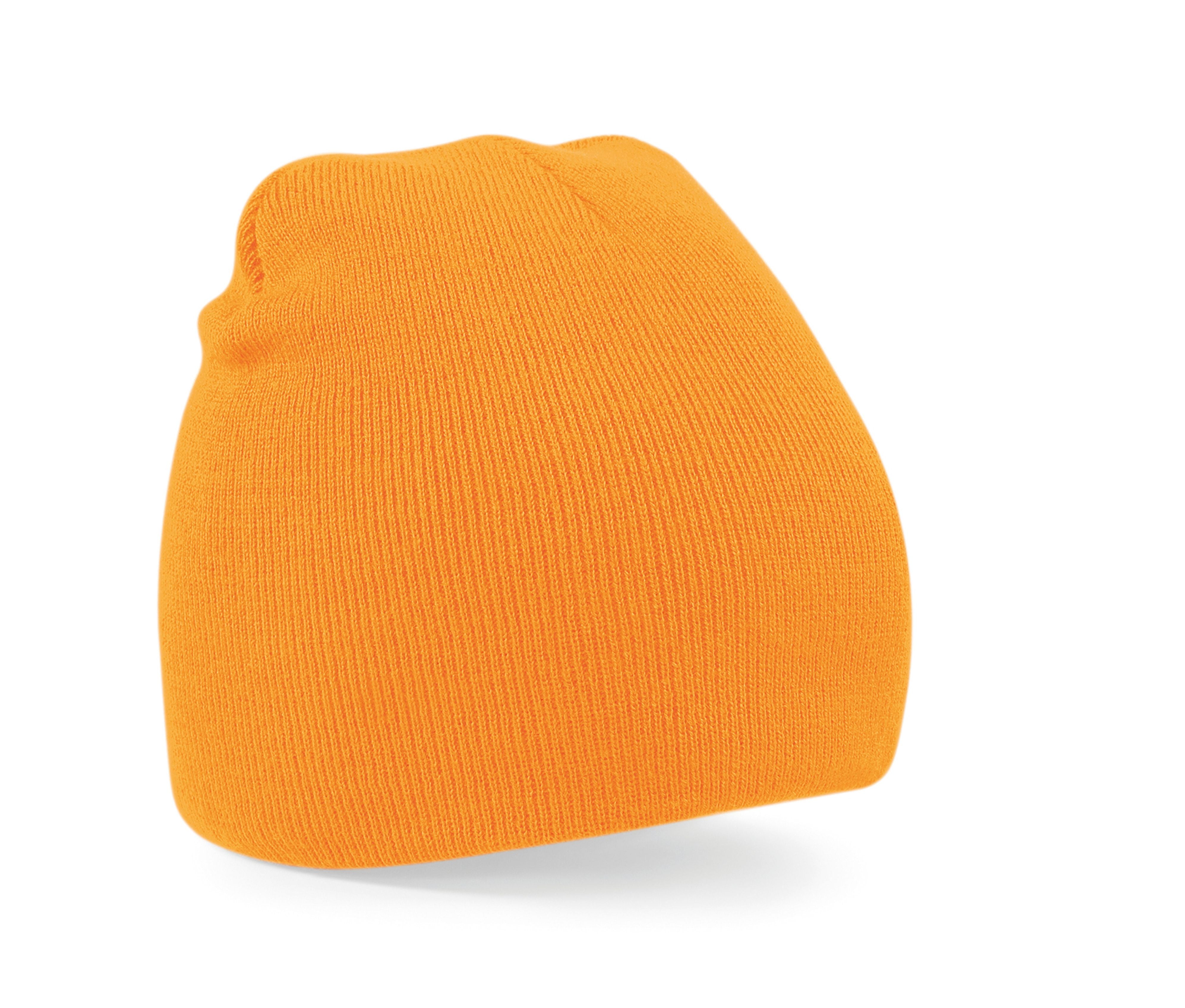 Bonnet Acrylique Sans Rabat - Fluorescent Orange