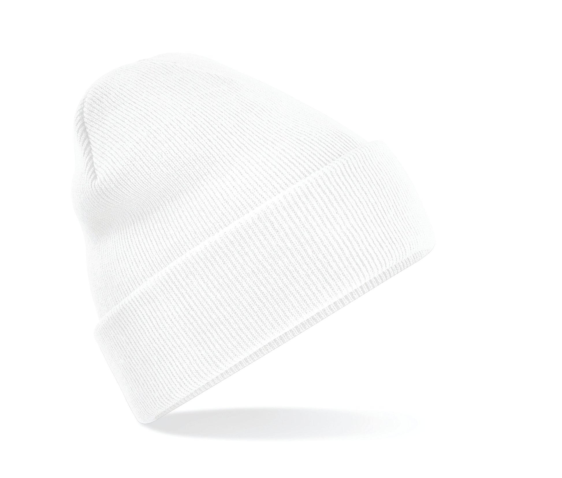 Bonnet Acrylique Avec Rabat - White