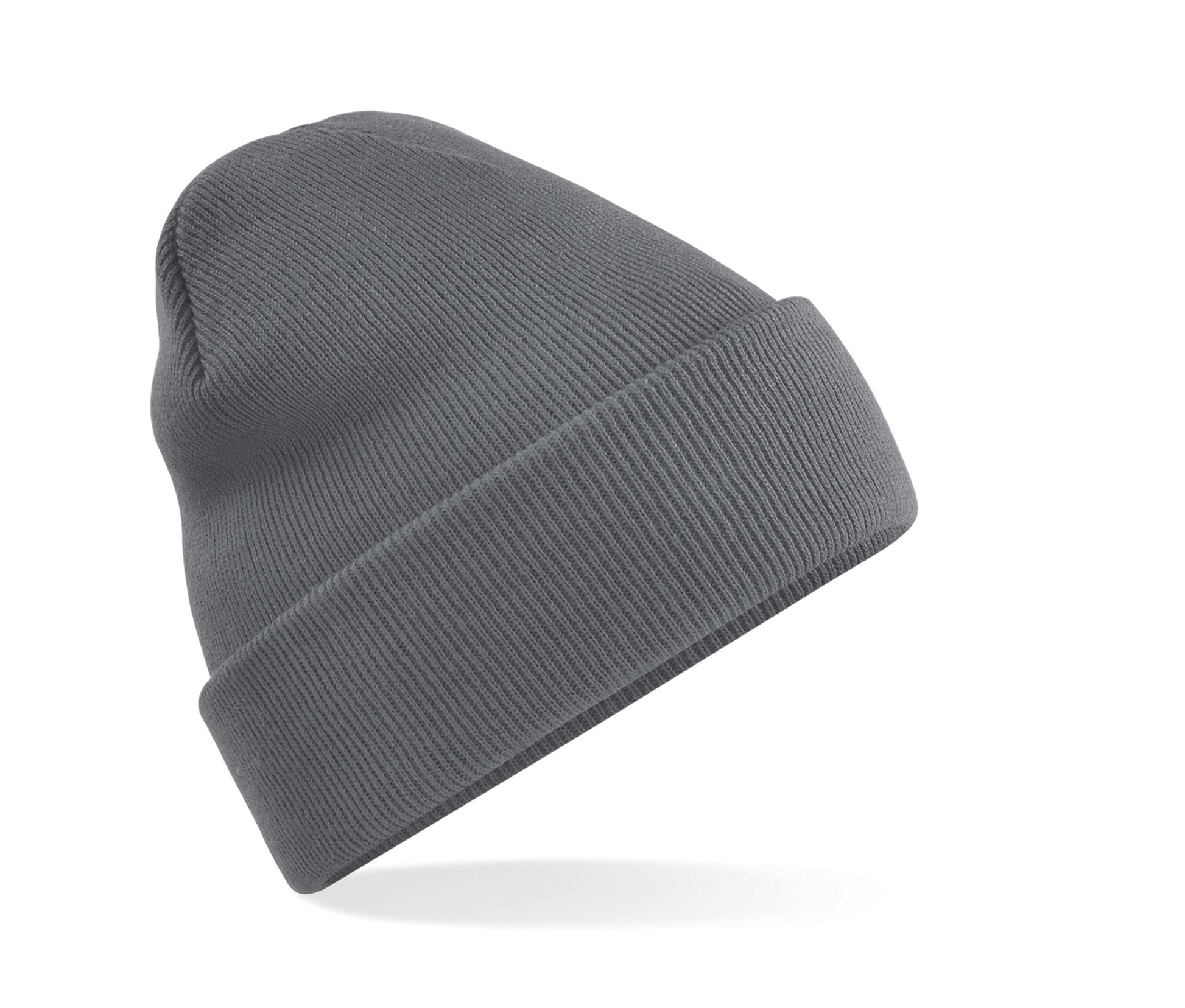 Bonnet Acrylique Avec Rabat - Graphite Grey