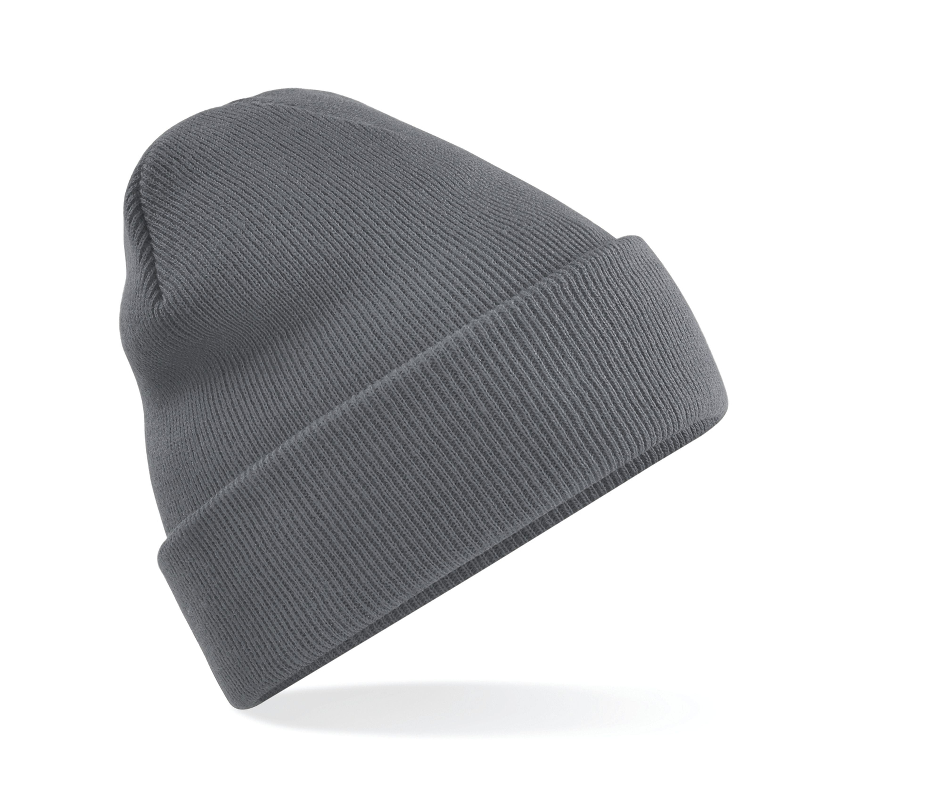 Bonnet Acrylique Avec Rabat - Graphite Grey