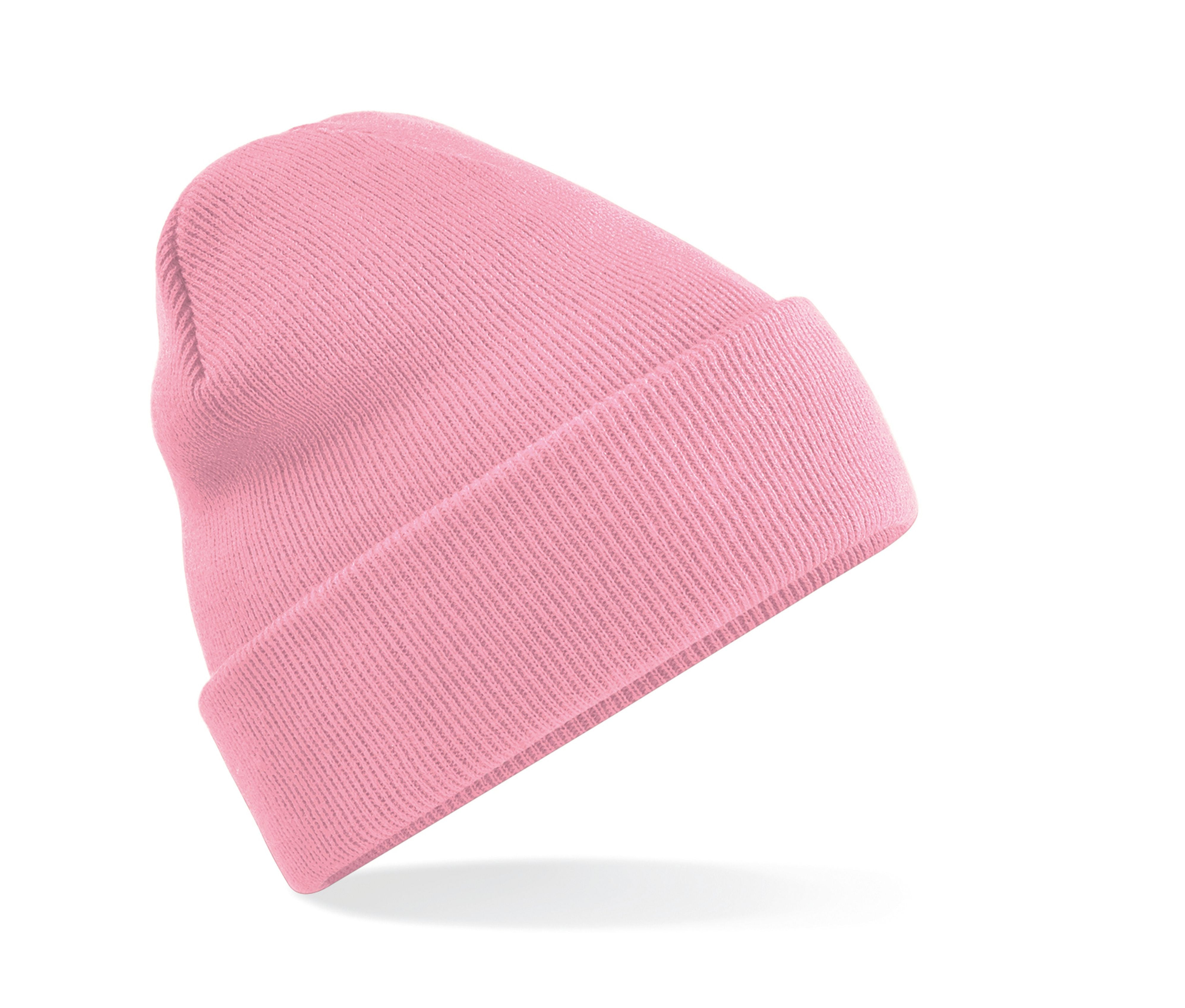 Bonnet Acrylique Avec Rabat - Dusky Pink