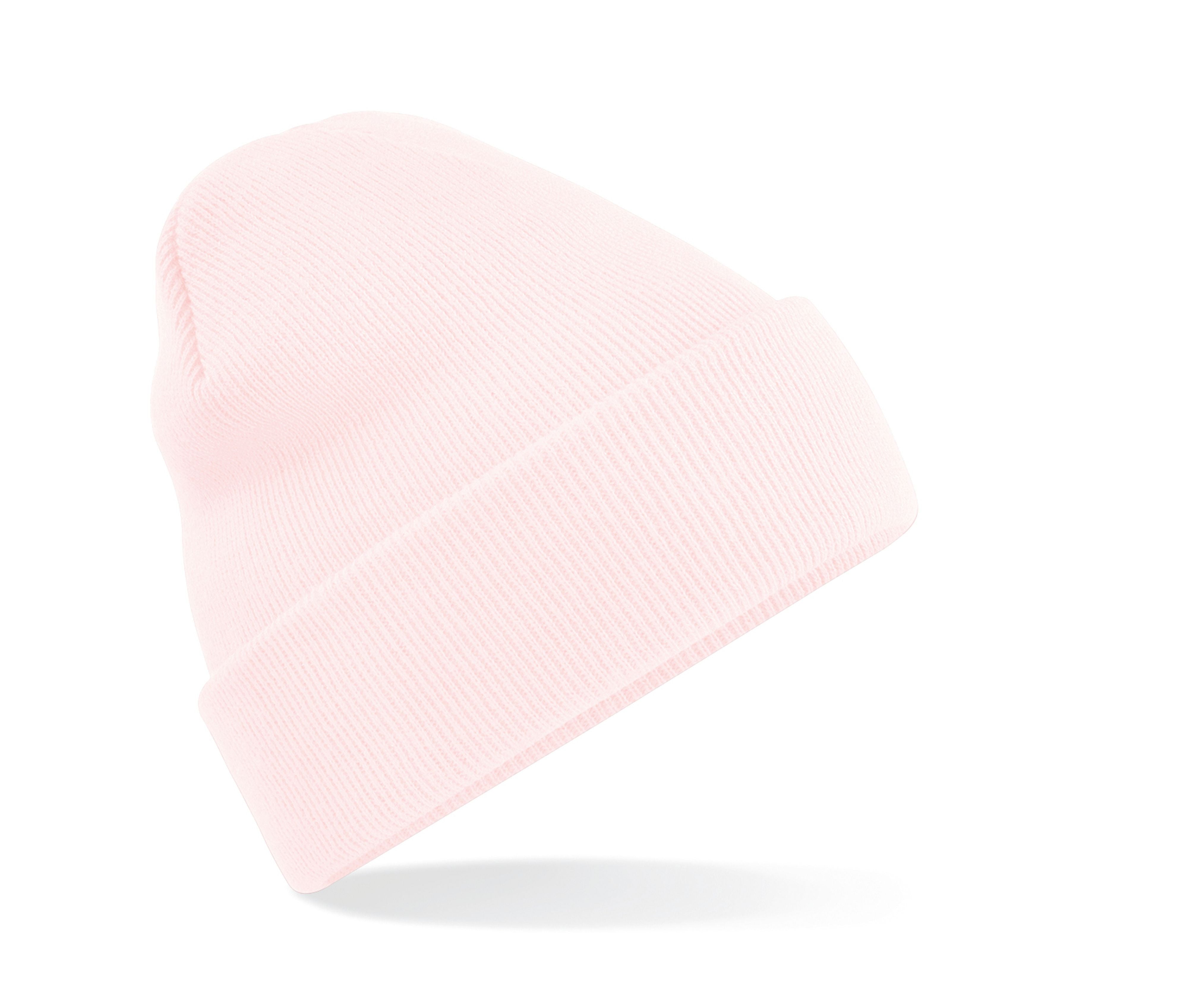 Bonnet Acrylique Avec Rabat - Pastel Pink