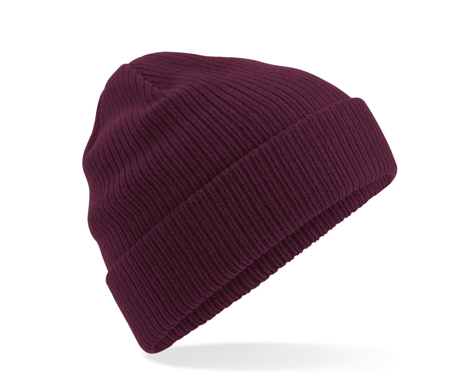 Bonnet en Coton Organique - Burgundy