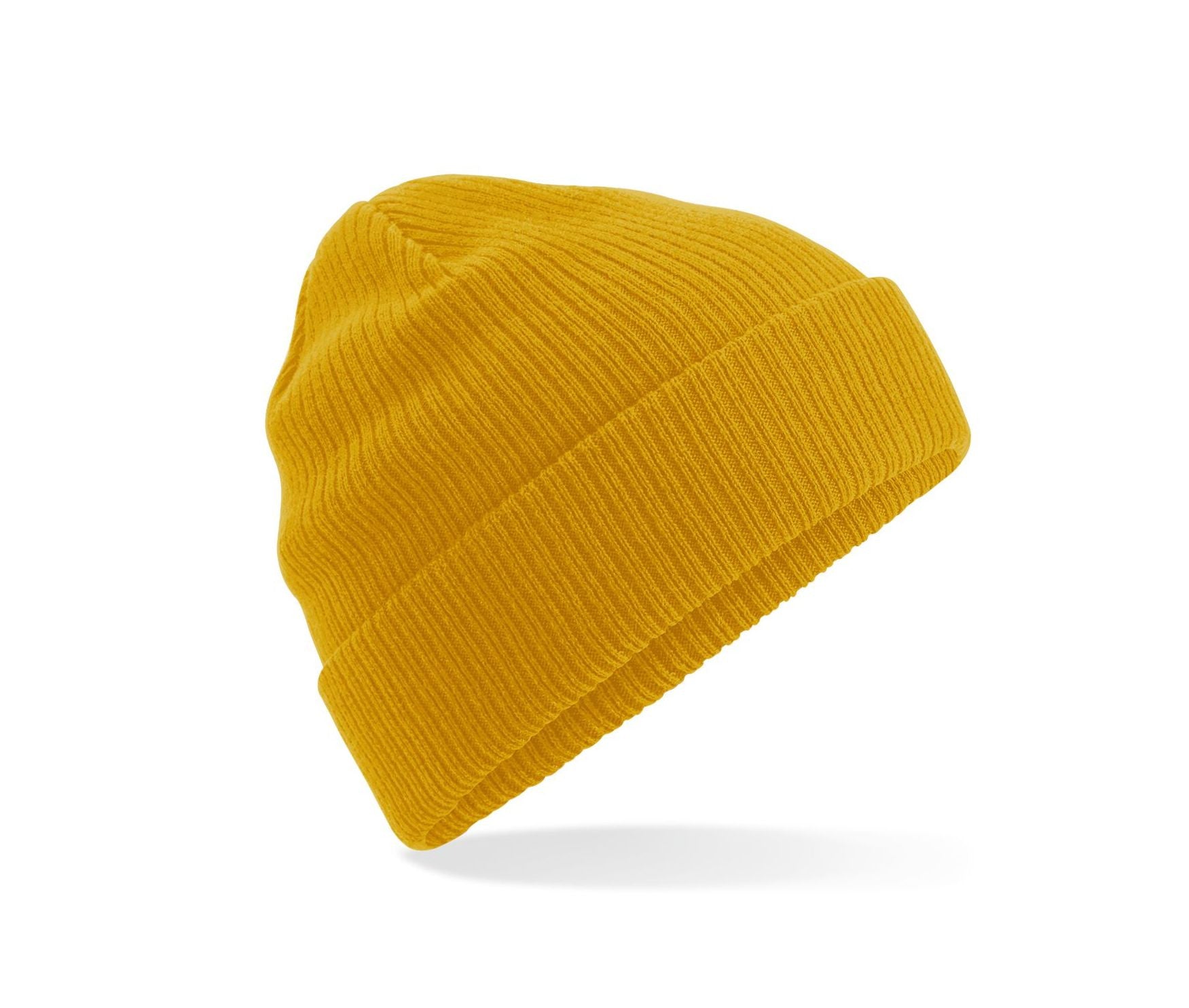 Bonnet en Coton Organique - Mustard