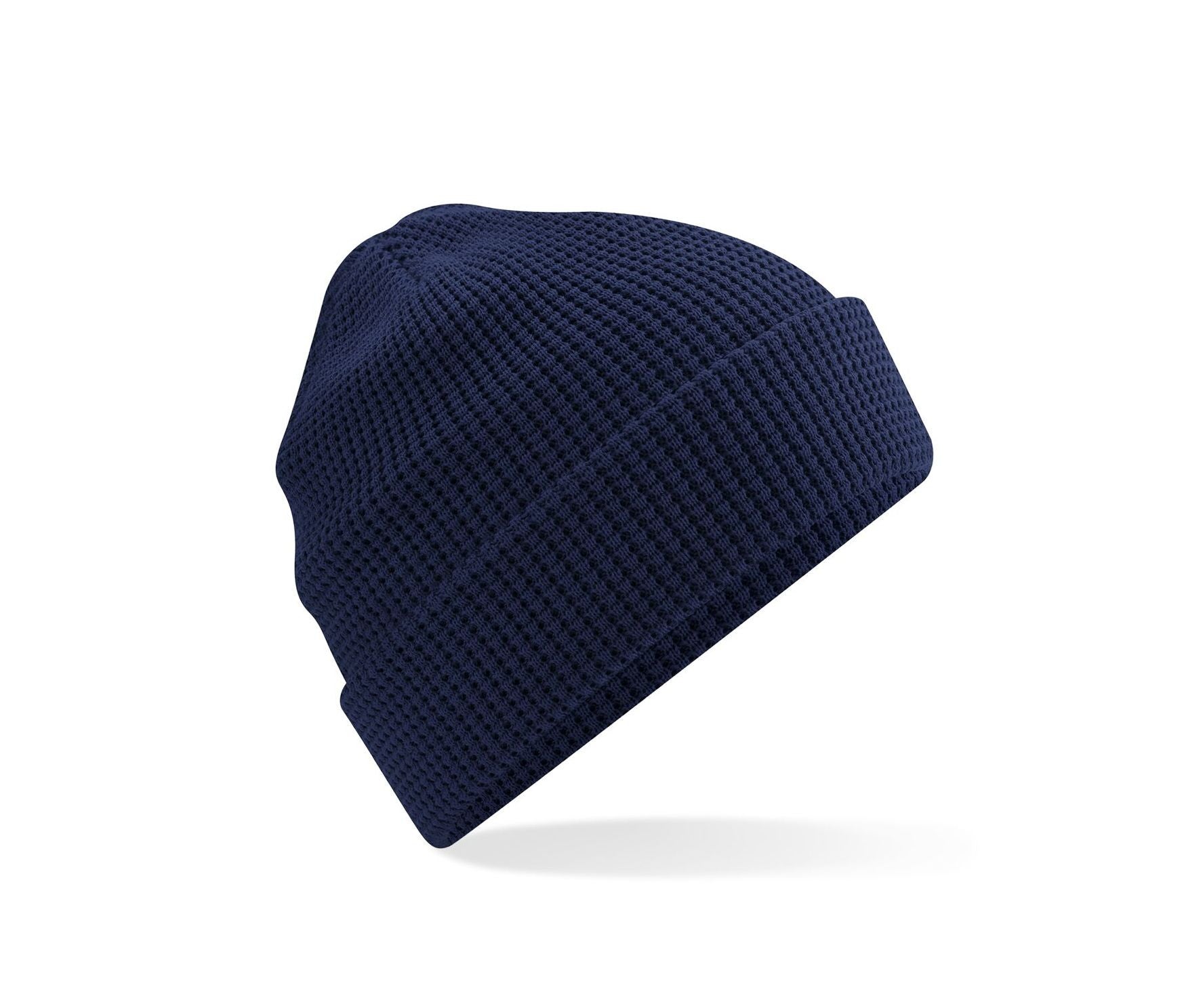 Bonnet Nid D'abeille en Coton Organique - Oxford Navy